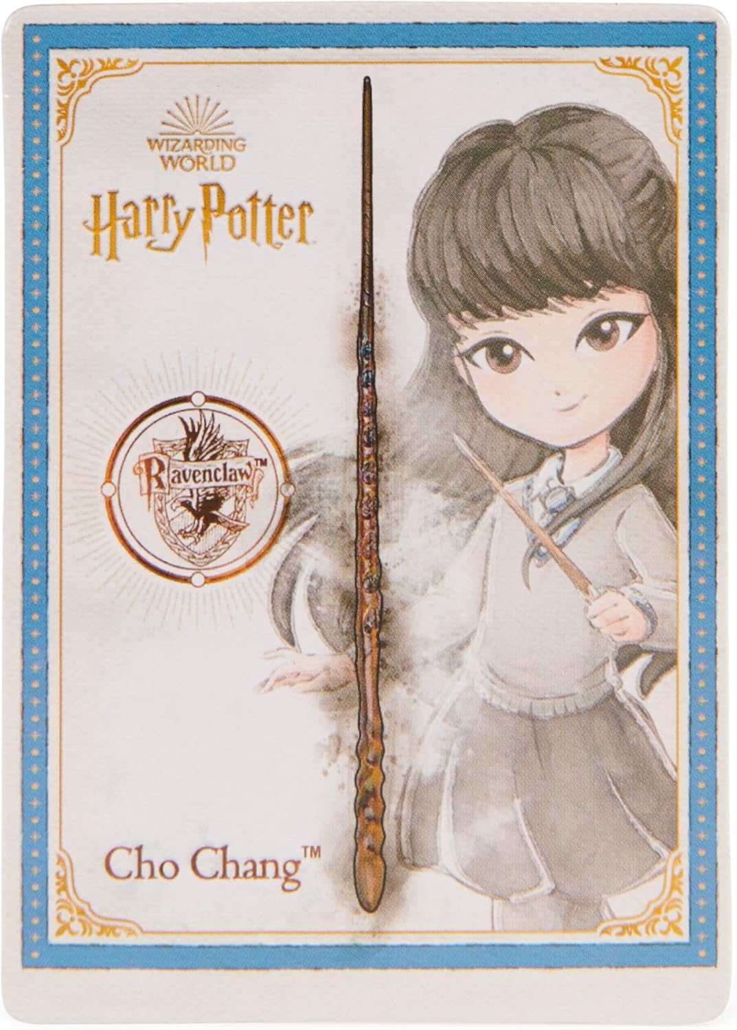 Cho Chang Zauberstab mit Zauberspruch-Karte, Cho Chang