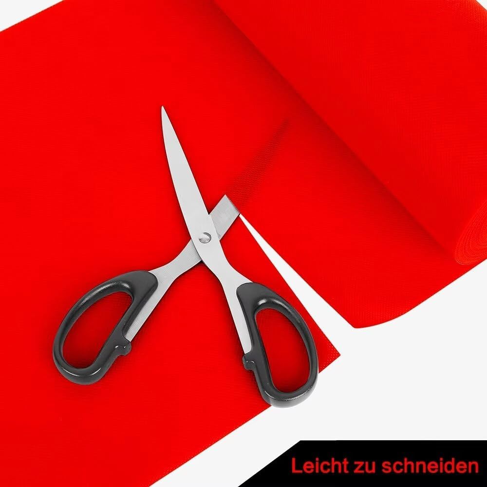 Einweg-Tischdeckenrolle, 25 m, Rot 118 x 2500 cm (Rechteckig)