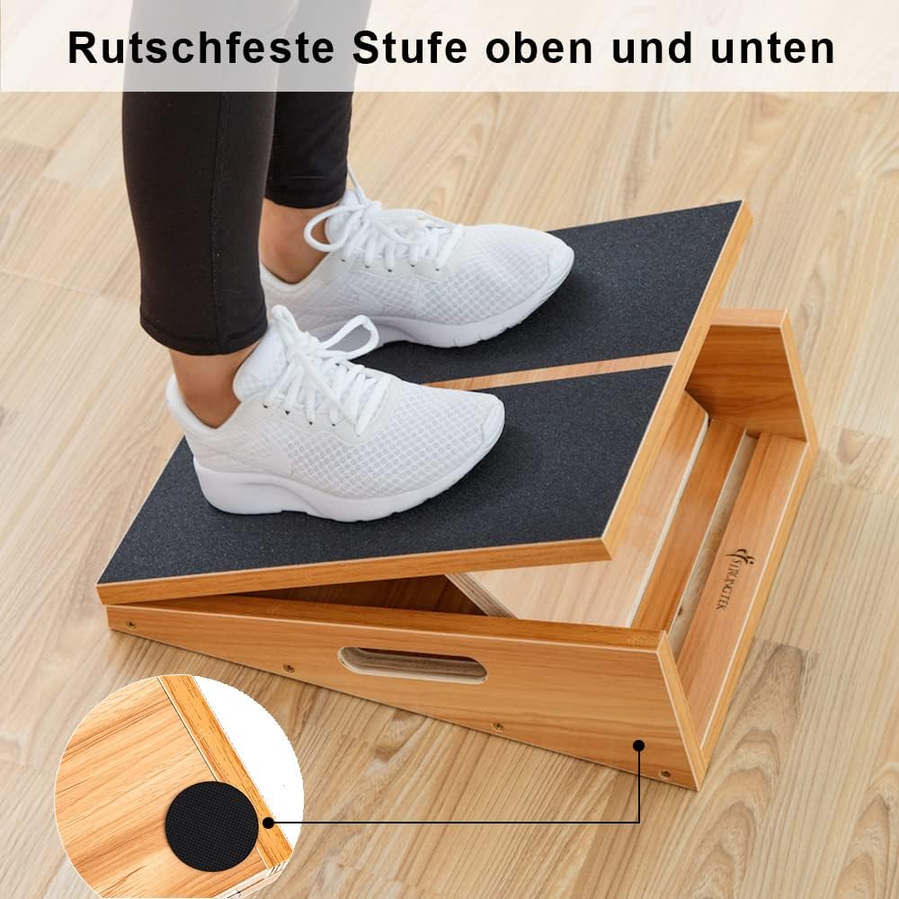 Verstellbares Schrägbrett mit Antirutsch-Beschichtung, Extra-Large