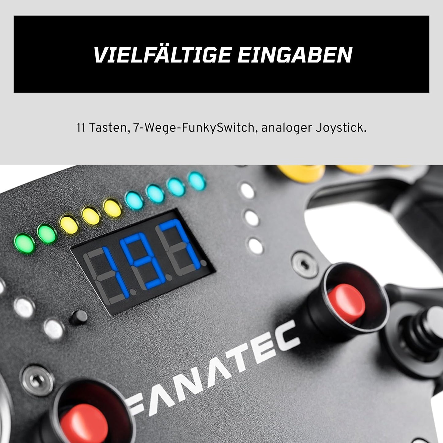 ClubSport Lenkrad F1 Esports V2 mit LED-Display