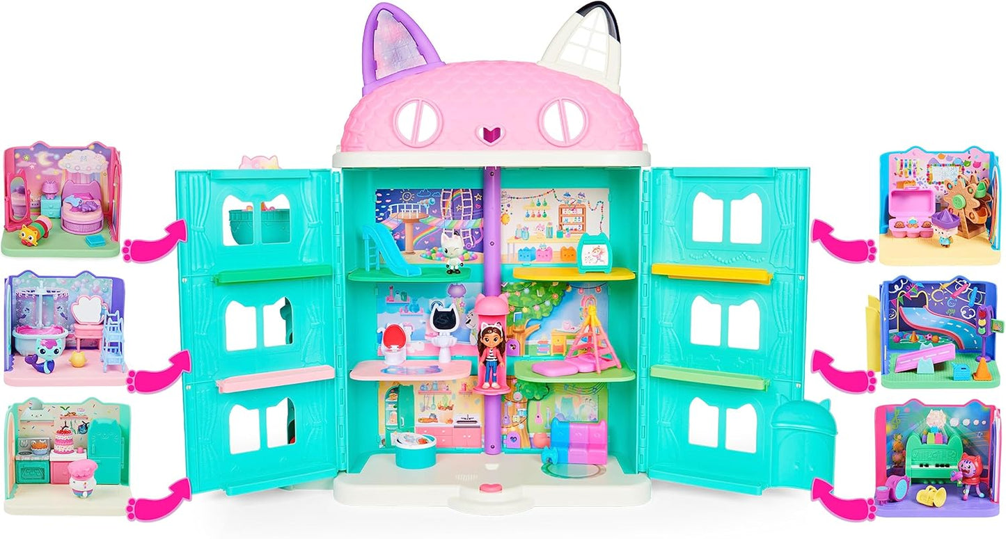 Deluxe Spielzimmer-Set mit Carlita Auto und Zubehör, Mehrfarbig