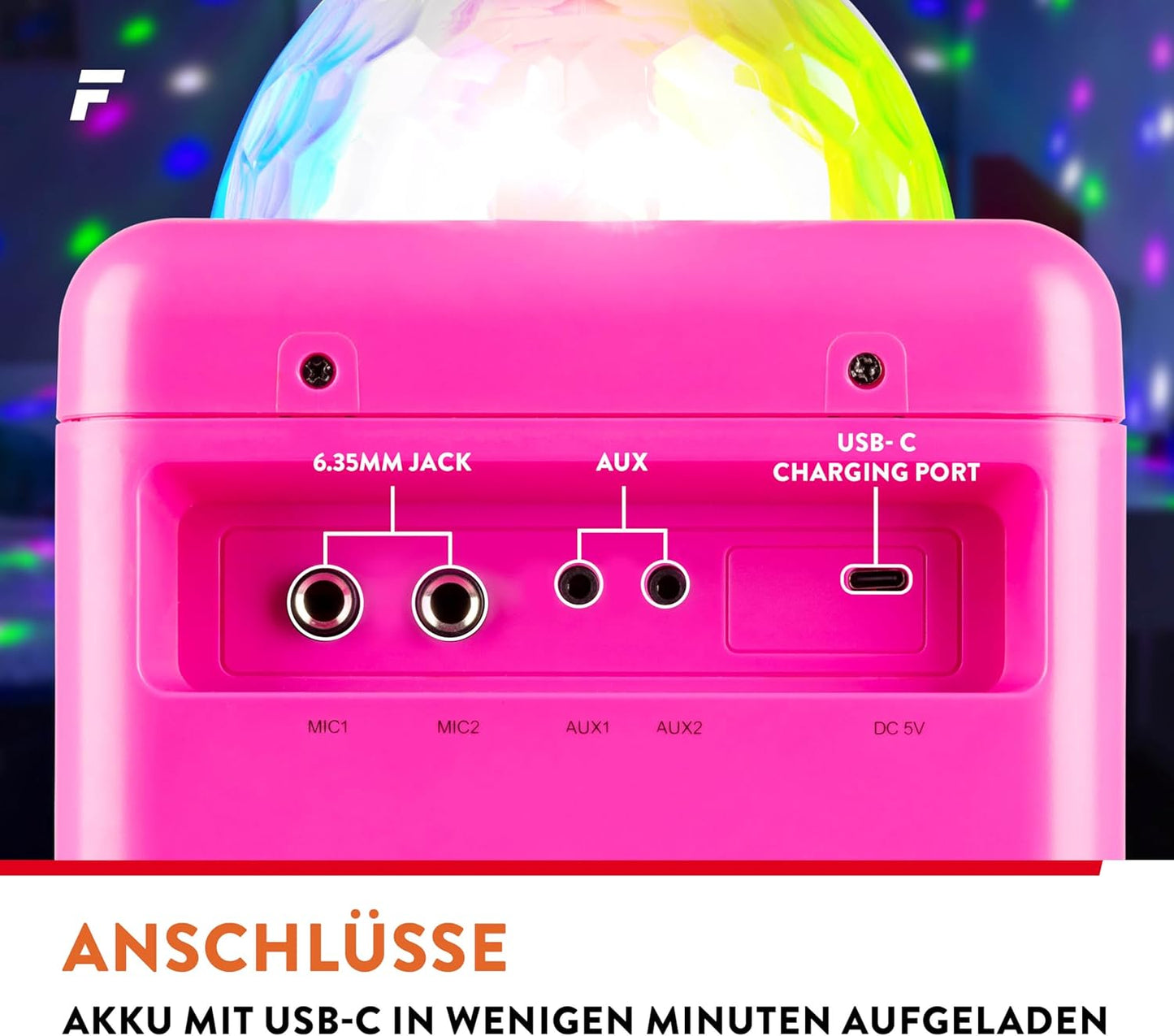 Mobile Karaoke Maschine für Kinder
