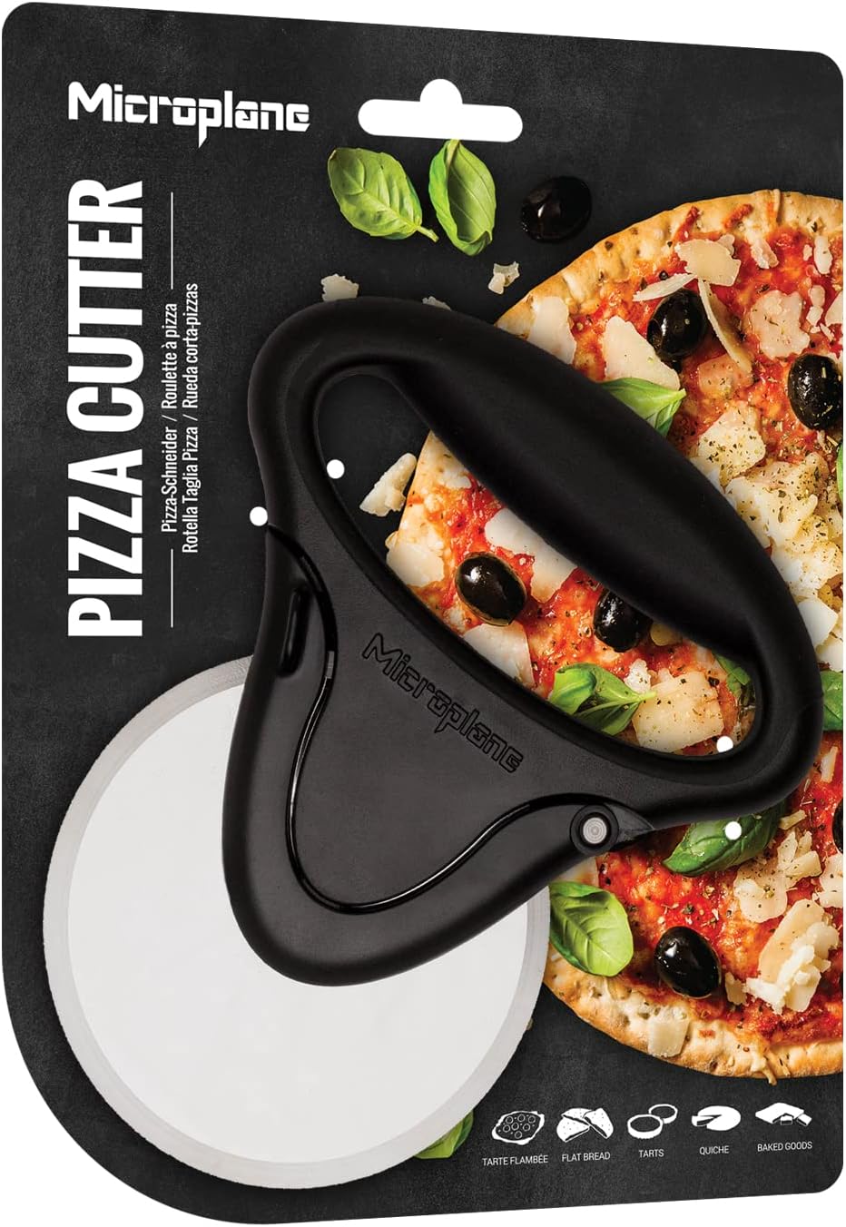 Pizzaschneider, Schwarz (Rad Roller)