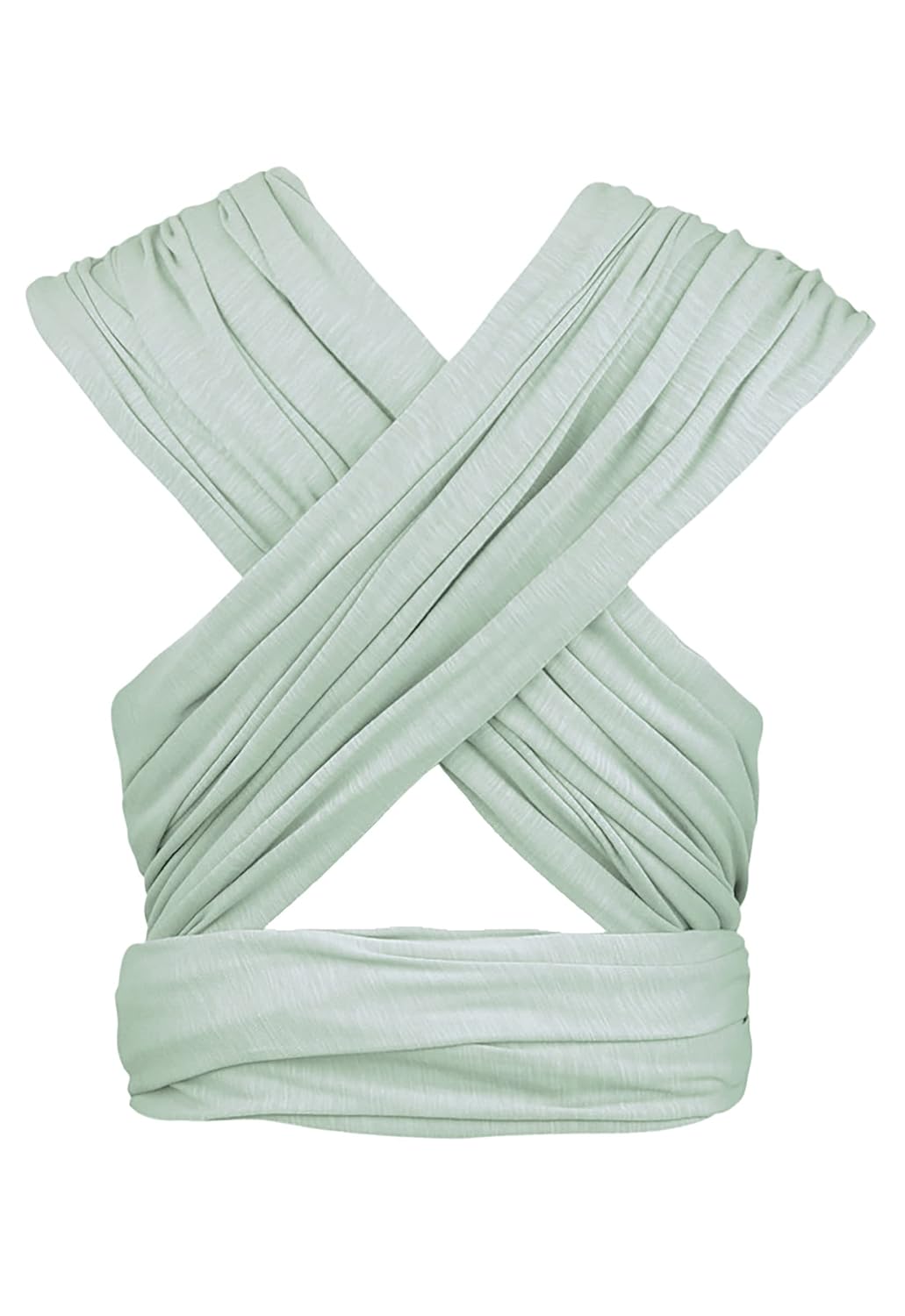 Elastisches Babytragetuch aus Bio-Baumwolle, Mint