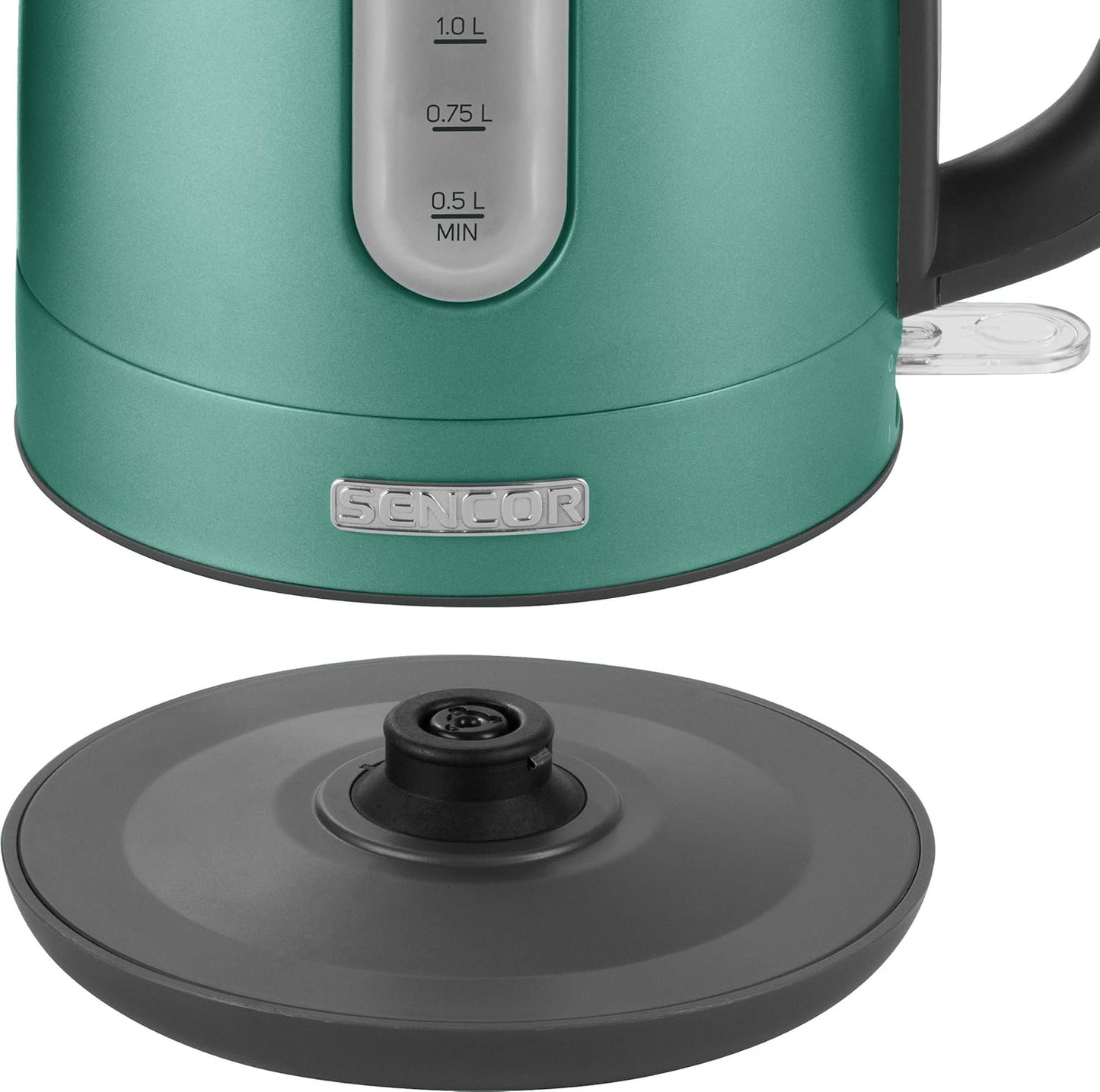 Edelstahl-Wasserkocher mit Filter (1,7 L, 2150 W), Grün