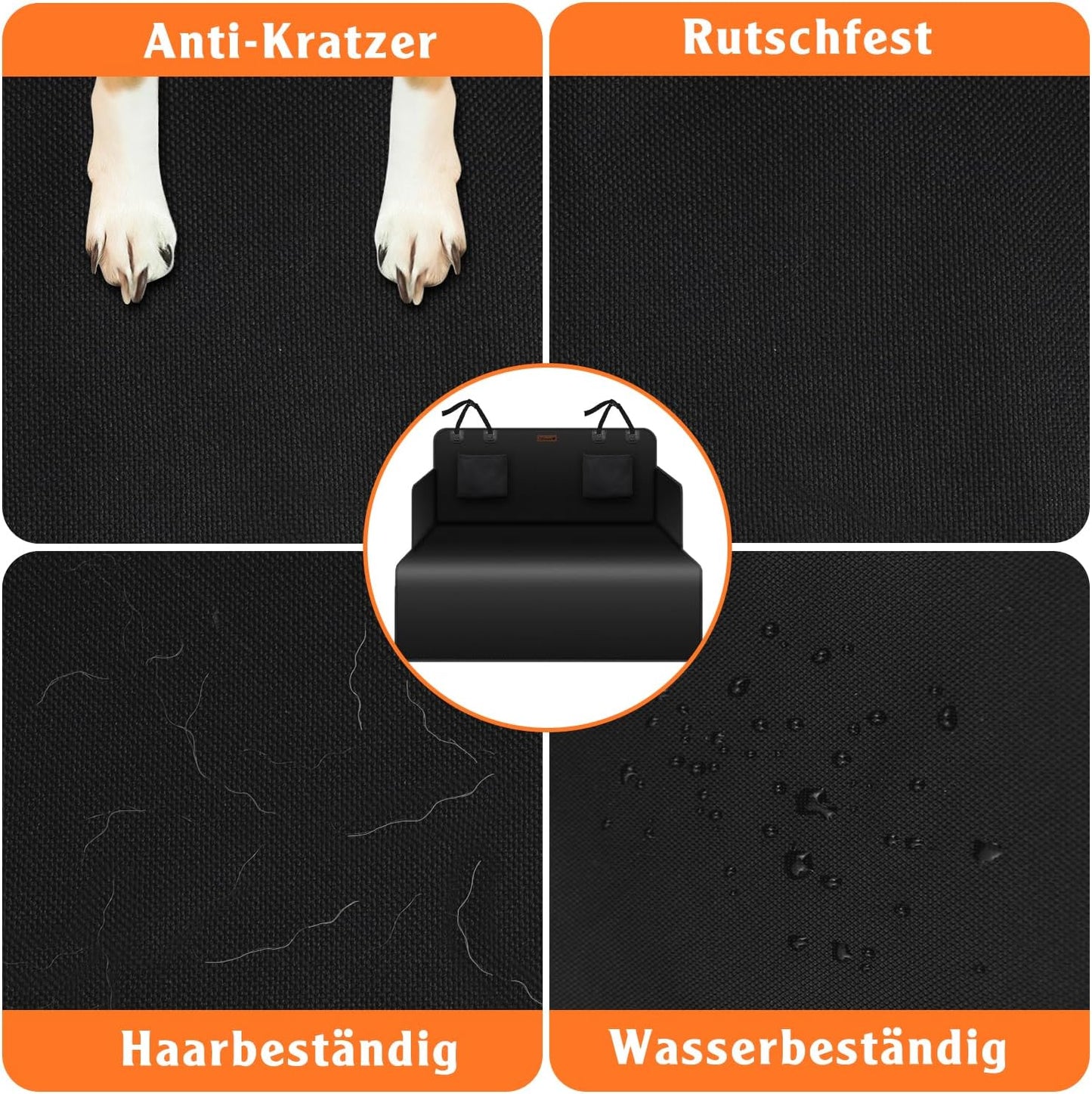 Universeller Kofferraumschutz für Hunde