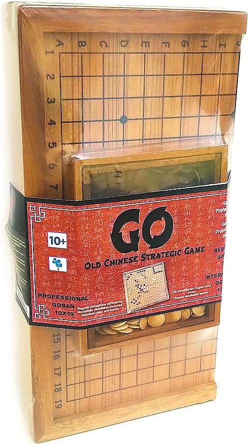 Go - Strategisches Brettspiel aus Holz