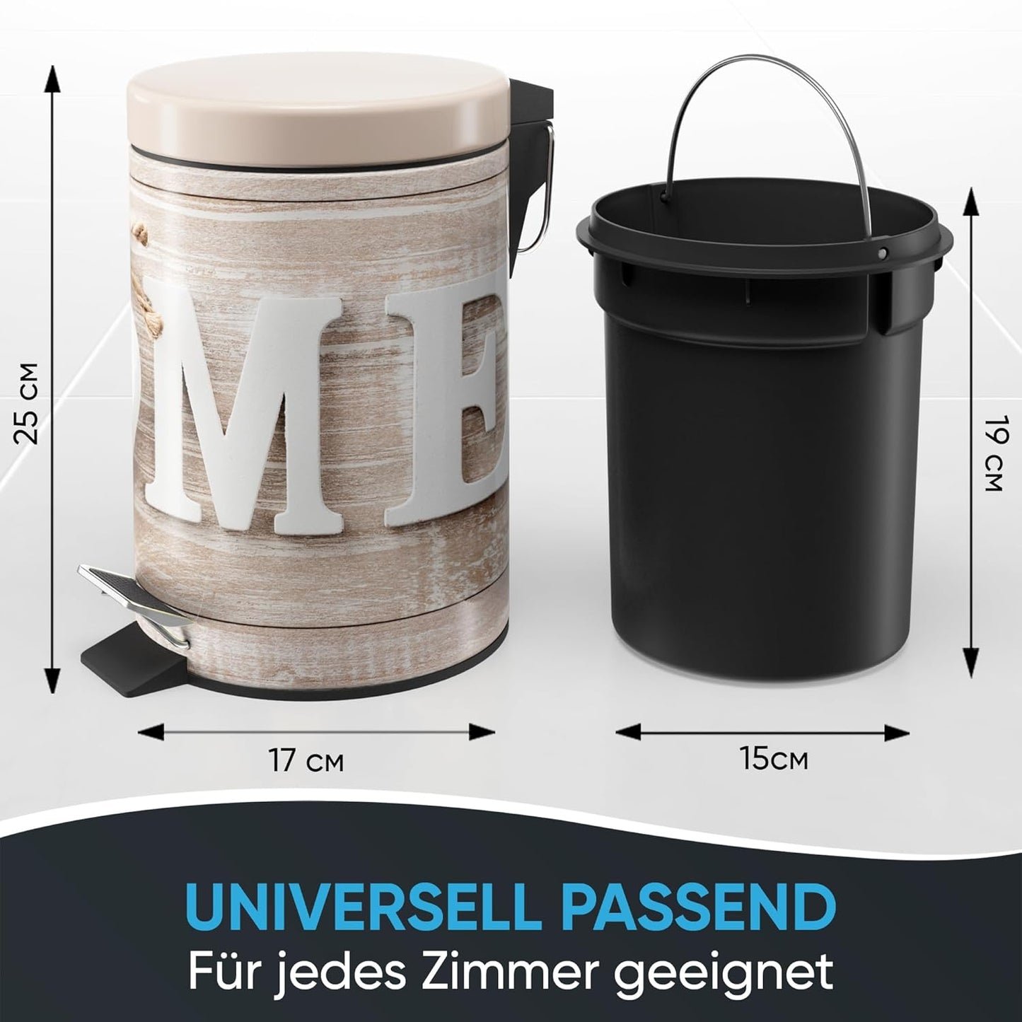 Kosmetikeimer mit Absenkautomatik, Home