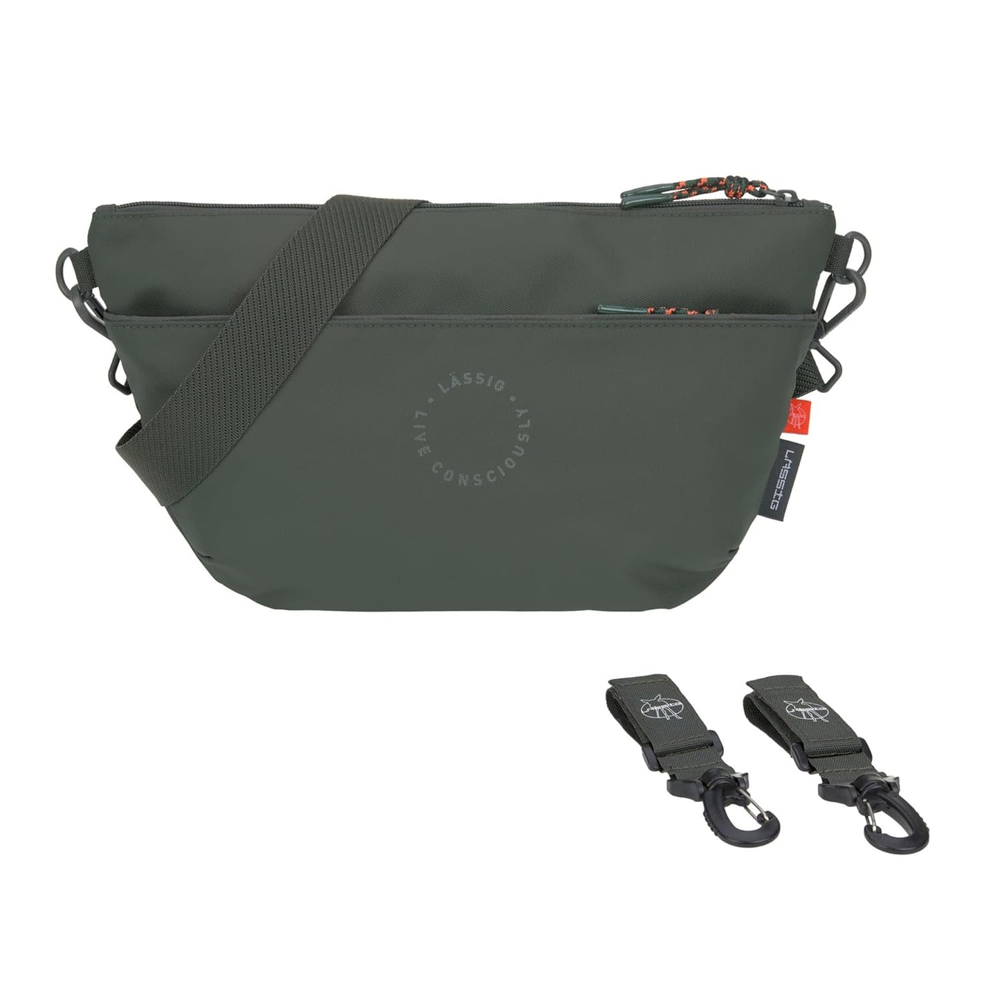 Baby Kinderwagen-Organizer Umhängetasche, Dark Olive