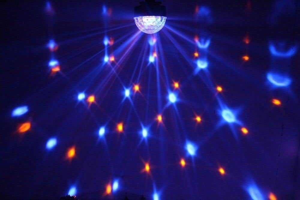 LED Discokugel Partylichtshow für Zuhause