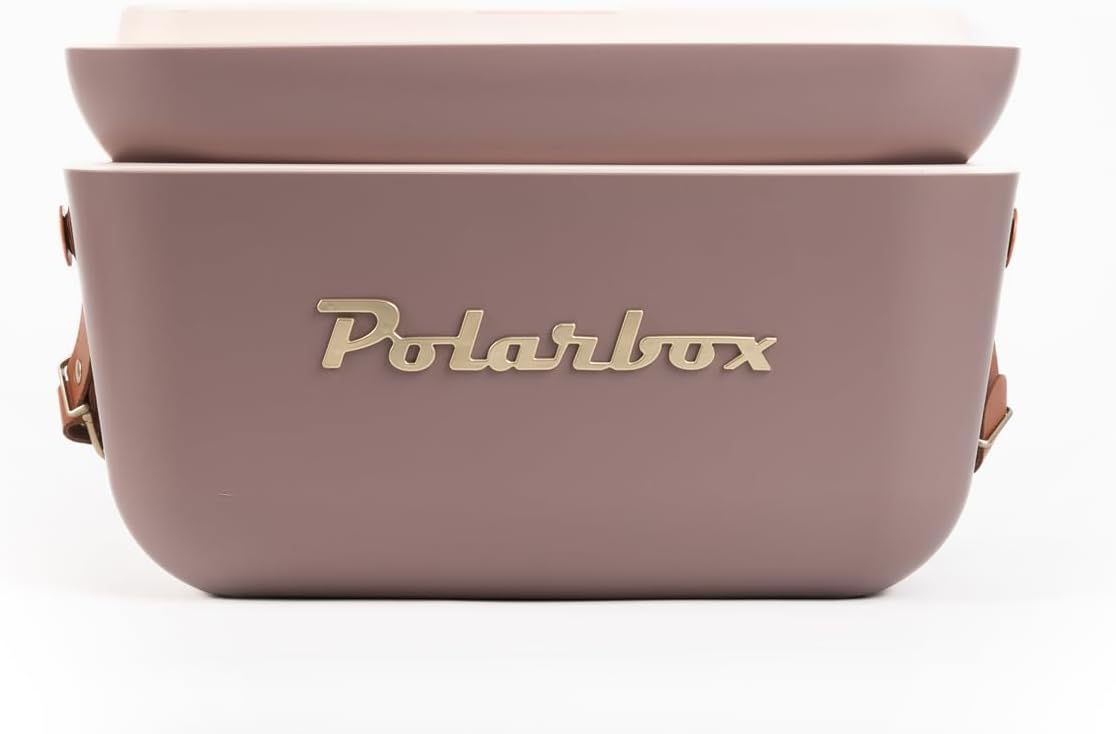 Kühlbox Polar in Retro Vintage Design, 20 L Mauve