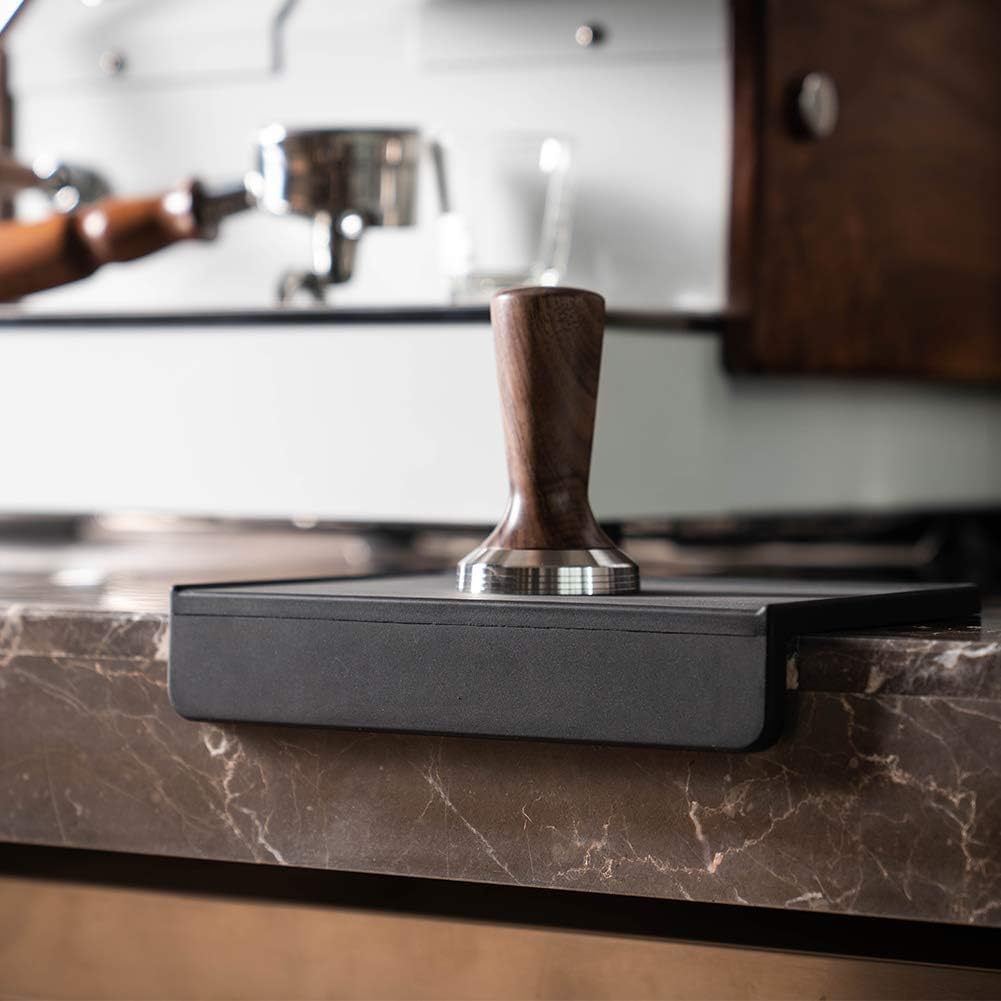 Espresso-Tampermatte, Schwarz