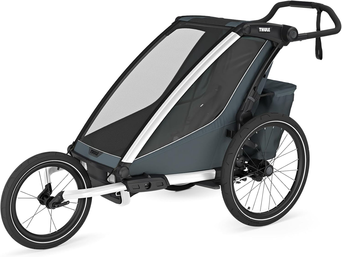 Chariot Cross 2 Multisport-Fahrradanhänger, Dark slate Single