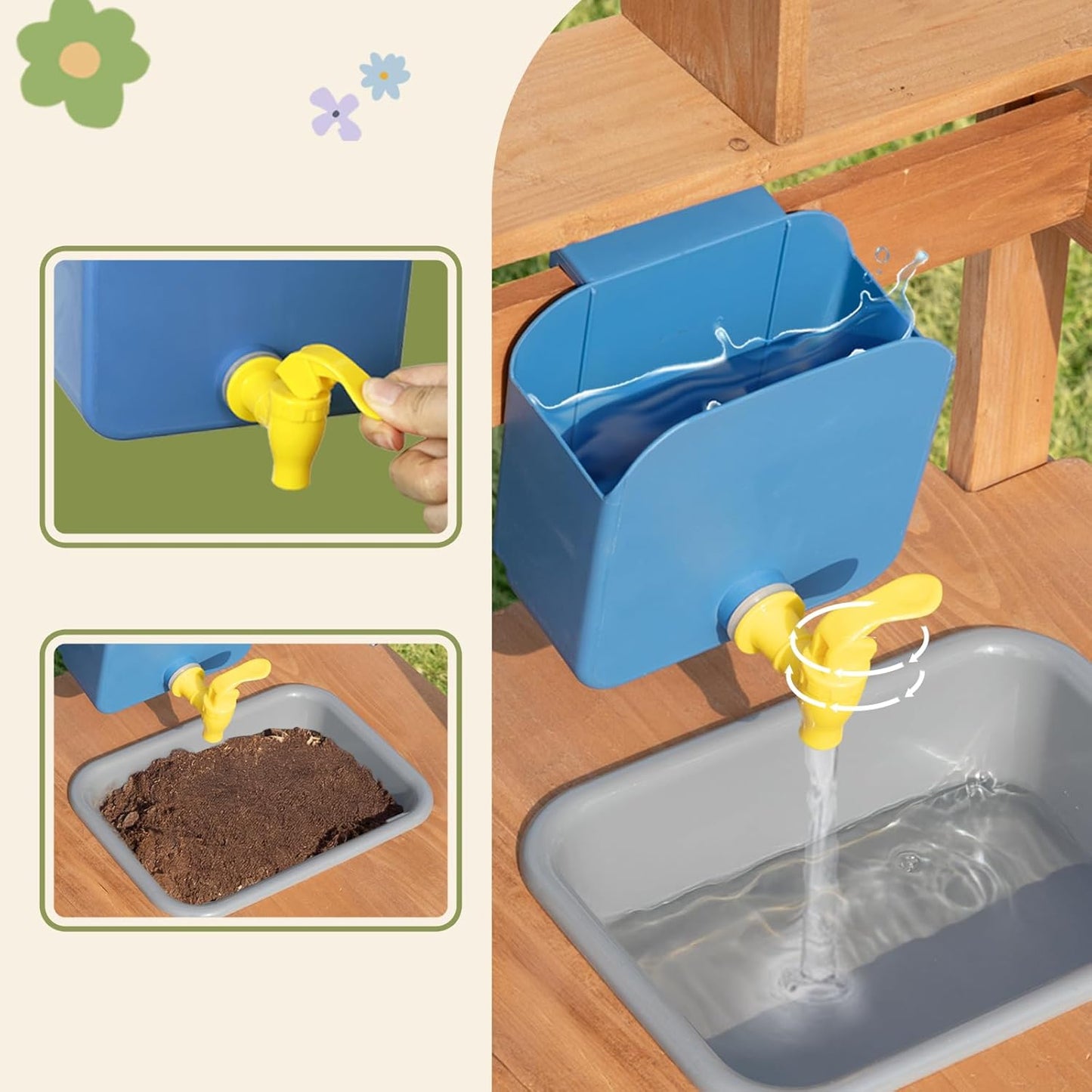Outdoor Matschküche für Kinder, Matschküche Kinder Outdoor