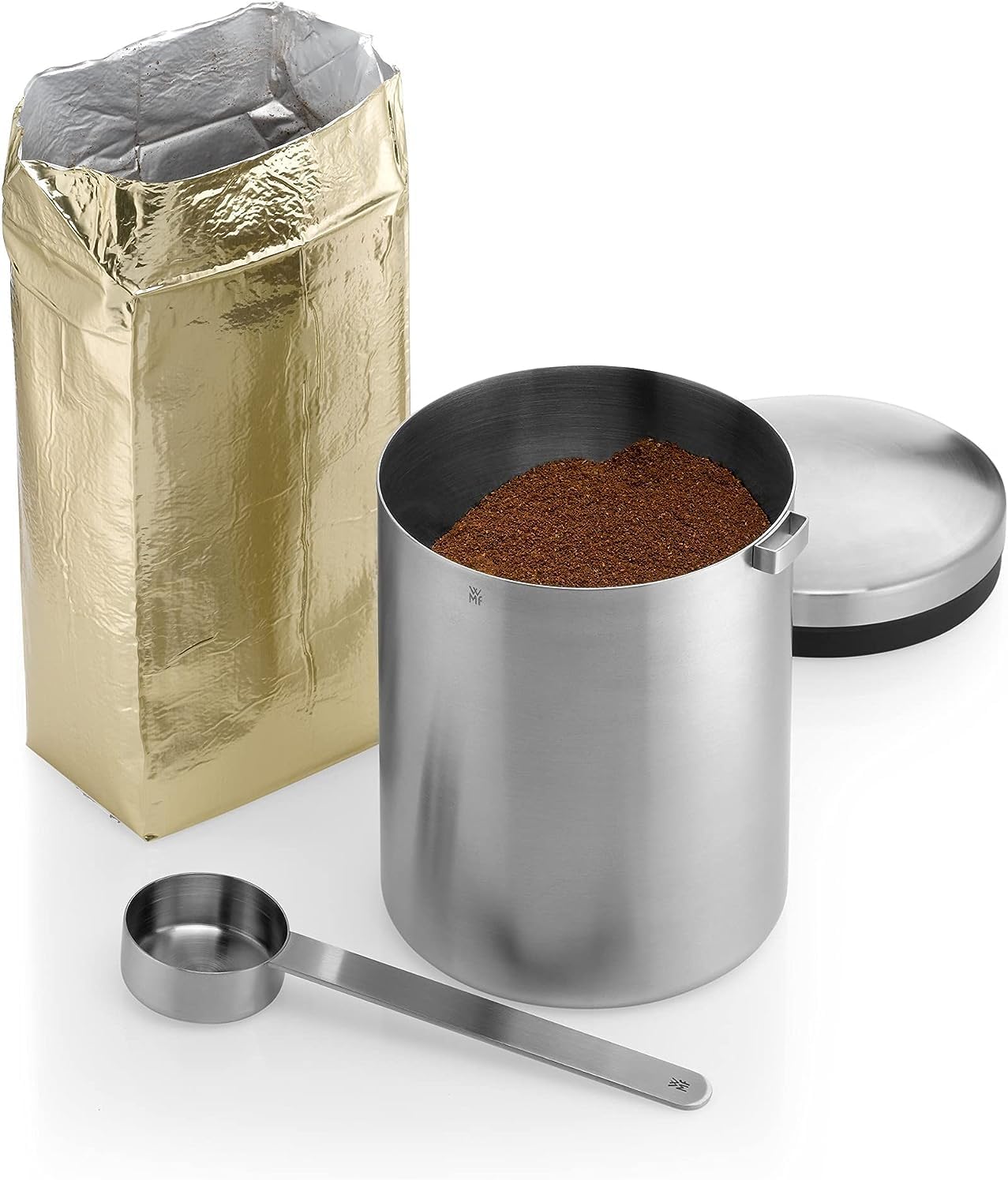 Tee- und Kaffeedose mit Masslöffel, Single