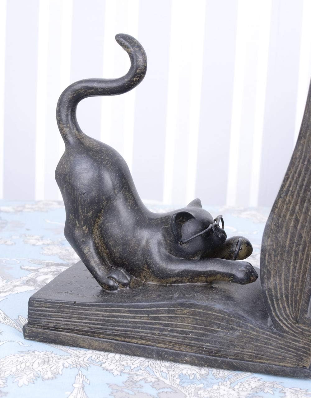 2-teiliges Buchstützen-Set Katzenfiguren Copia