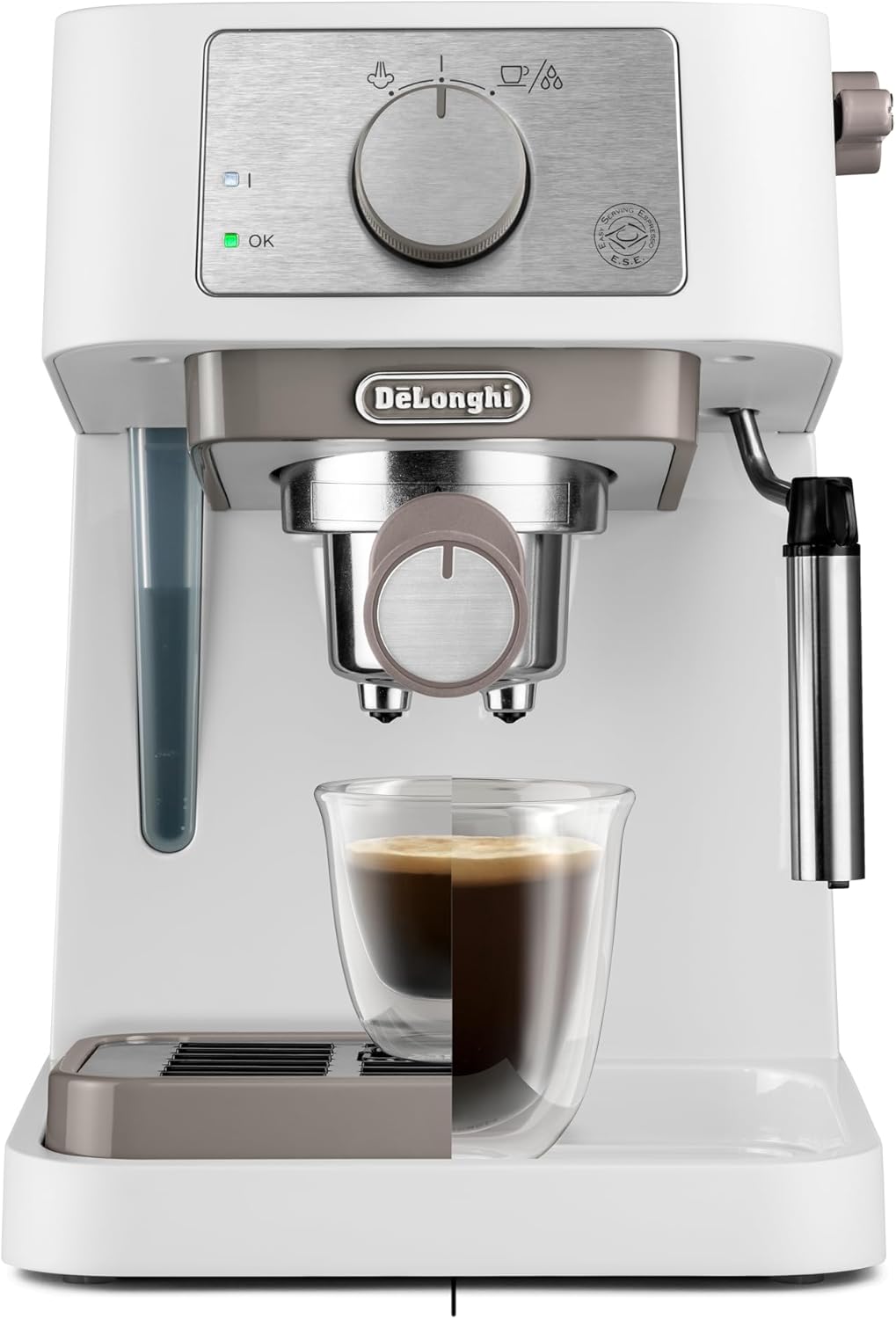 Kaffeemaschine Stilosa EC260.W, Weiss Espressomaschine