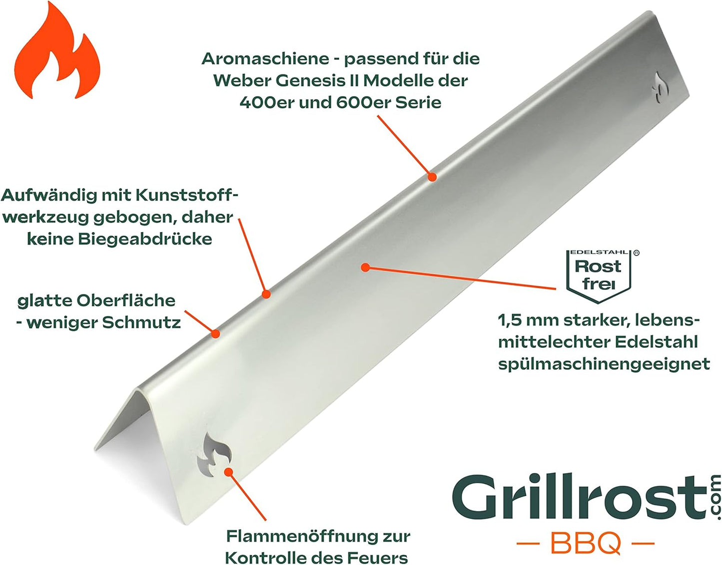 Aromaschiene für Genesis II, 1 St. Genesis II 400 & 600
