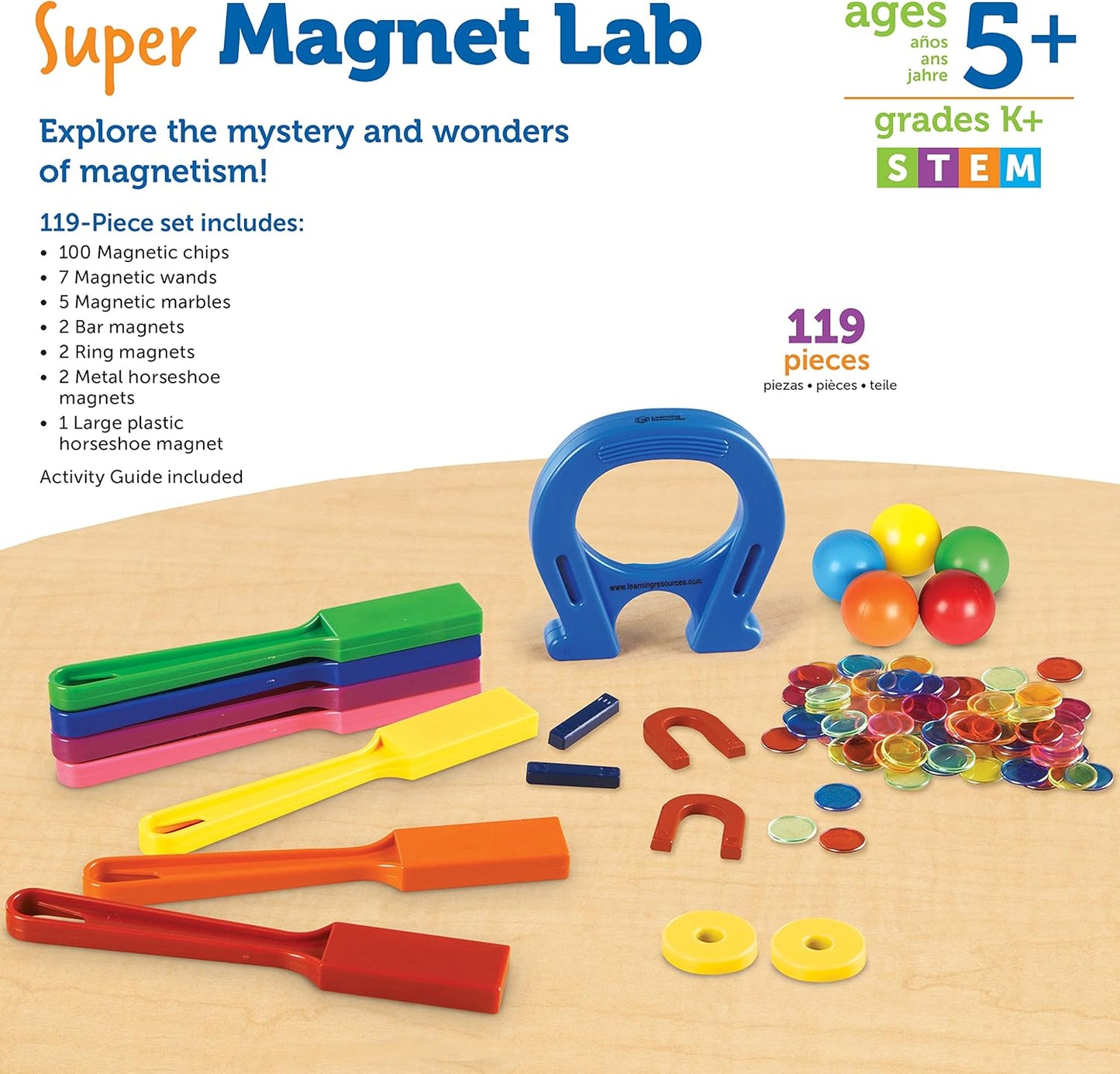 Super Magnet-Experimentierset, 1