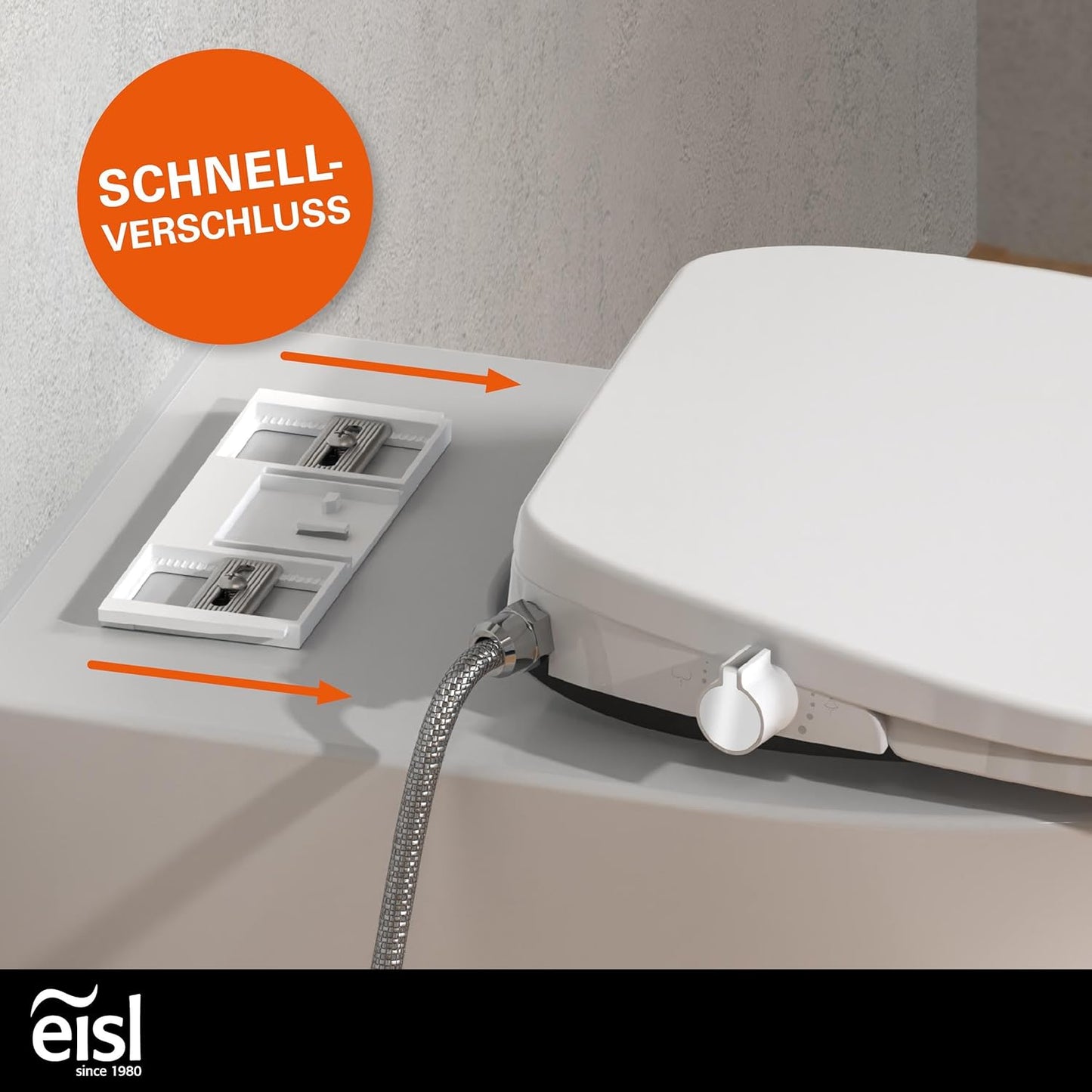 Toilettensitz mit Bidet