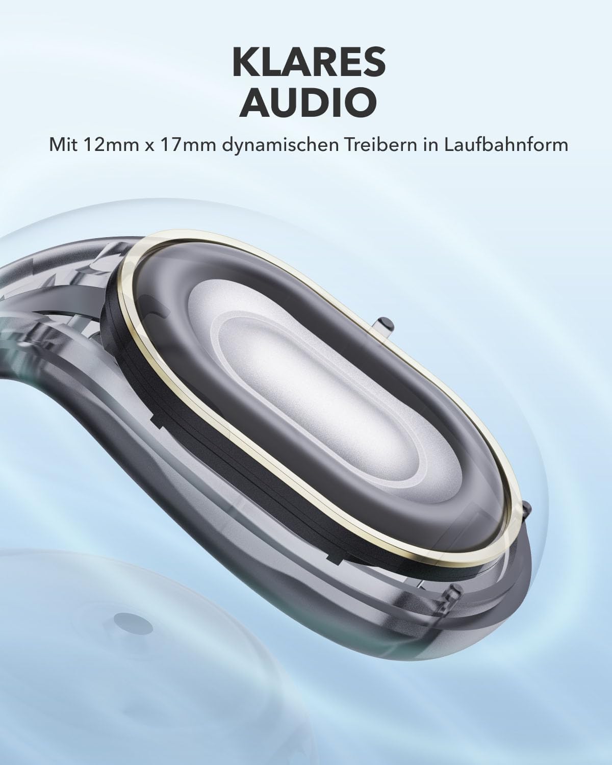 C30i Open-Ear Buds, Schwarz
