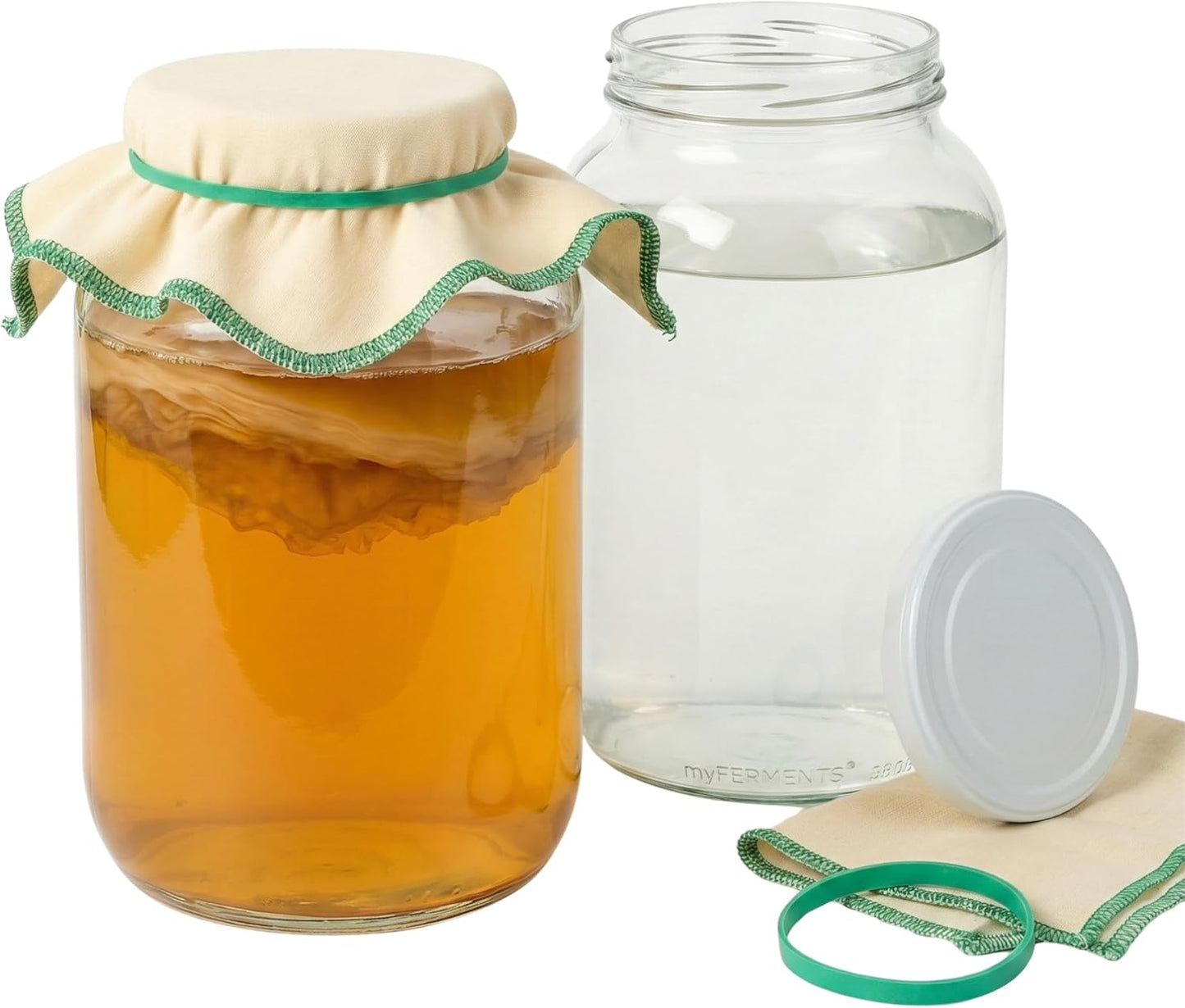 2er-Pack Fermentiergläser, FBA005