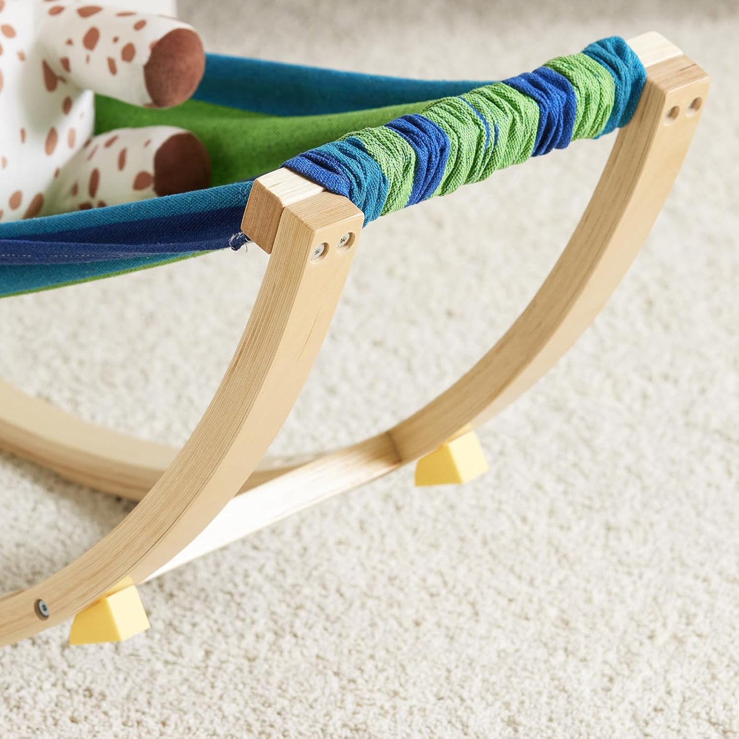 Kinder-Schaukelliege mit Sicherheitsstopper