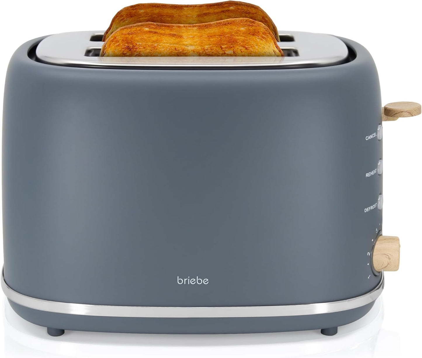 Nordic Frühstücksset mit Toaster & Wasserkocher, Grau