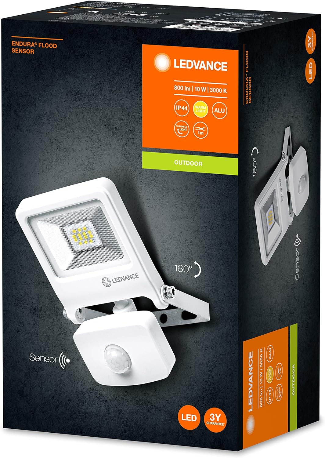 Endura Flood Sensor, Sensor Version / 10 Watt / Weiss