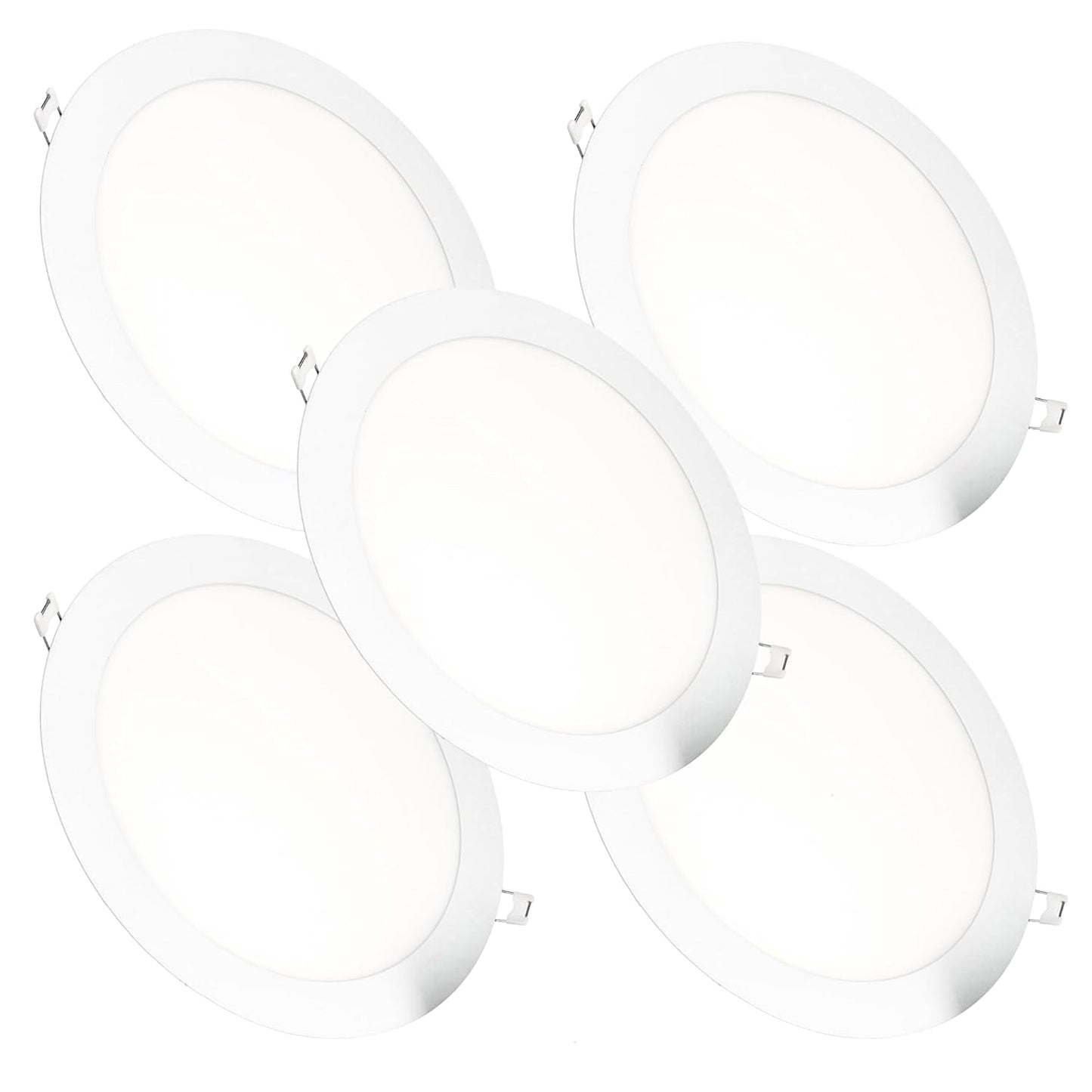 LED-Einbau-Downlights, Warmes weiss 3000k