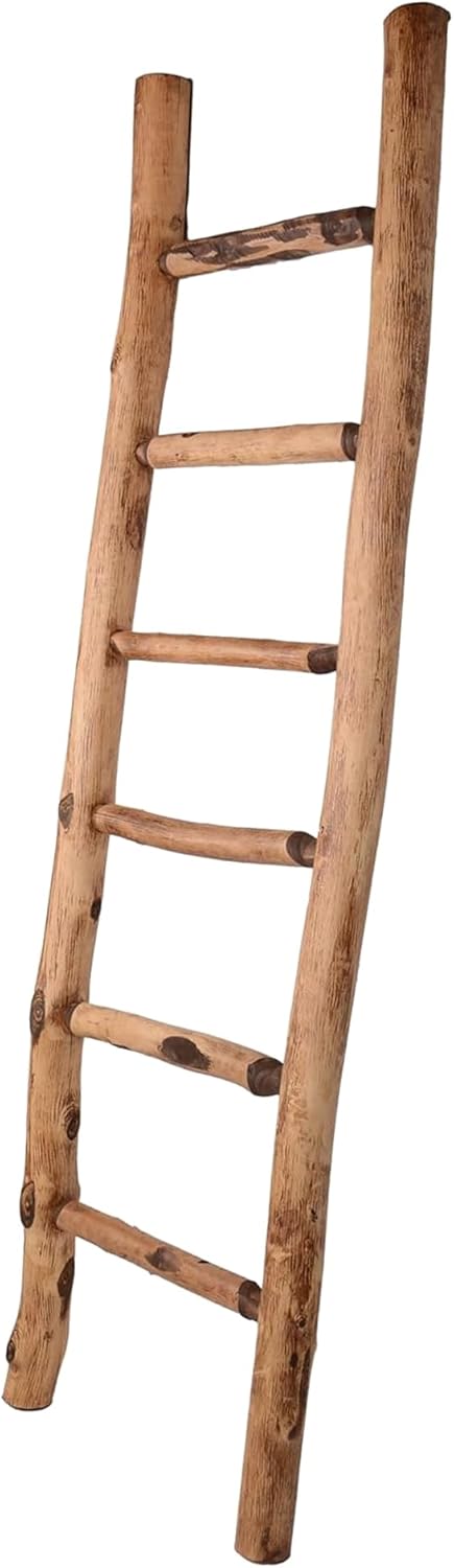 Handtuchleiter mit 6 Stufen, Old Look / 150 cm