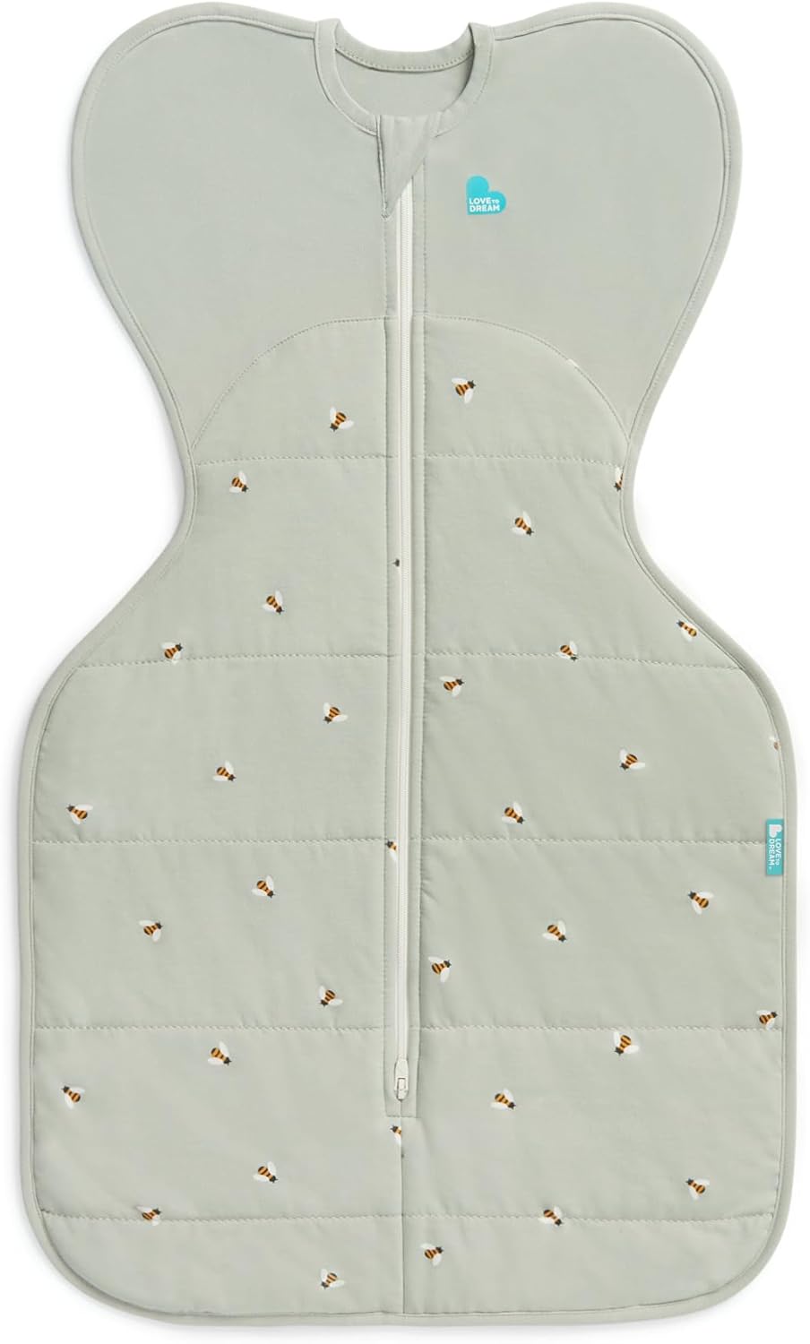 Baby-Schlafsack für Neugeborene, Neugeborene (2,2-3,8kg) Bees Olive
