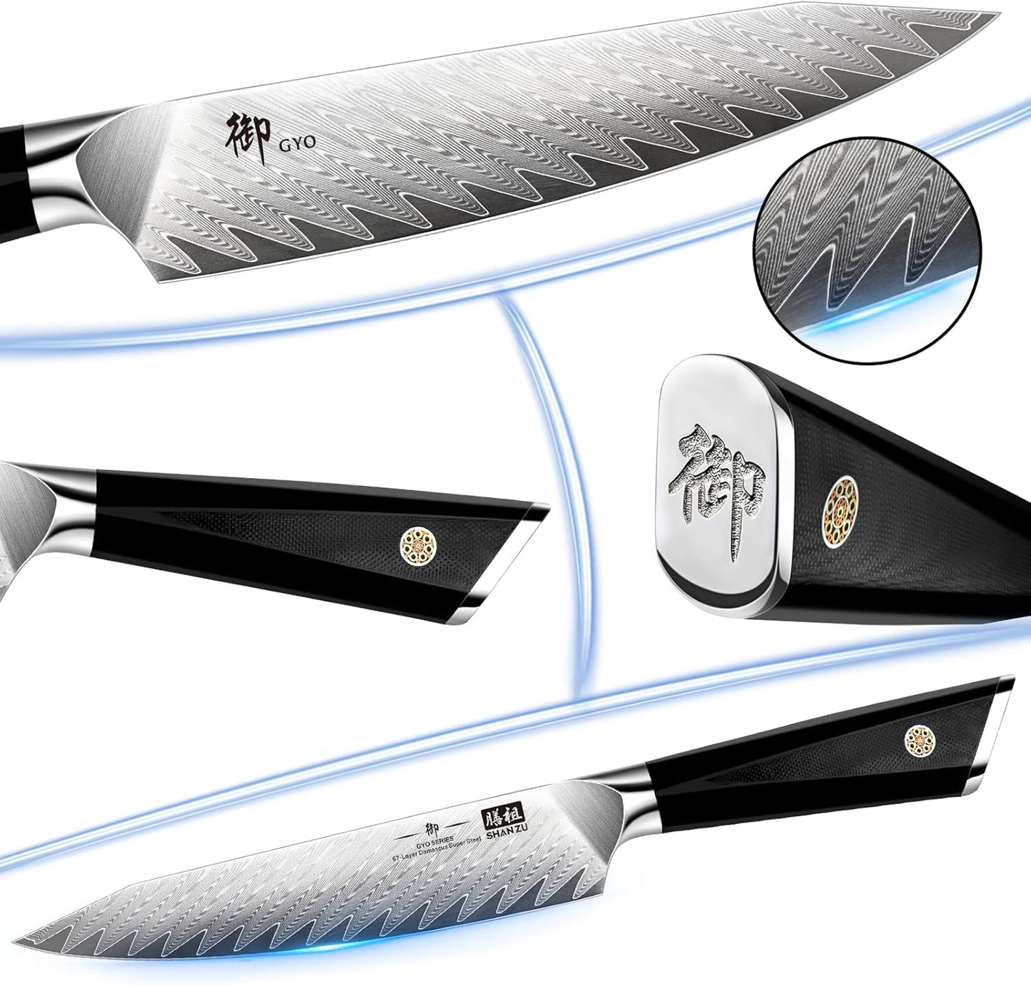 GYO Series - rostfreies Küchenmesser, Allzweckmesser 15cm