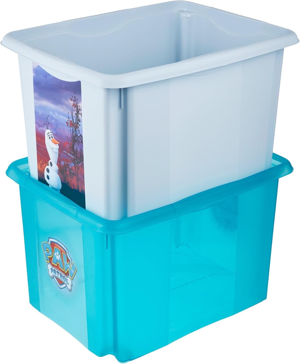 Paw Patrol Aufbewahrungsbox-Set (3x 30 L) mit Deckel, 3x 30 L Paw Patrol
