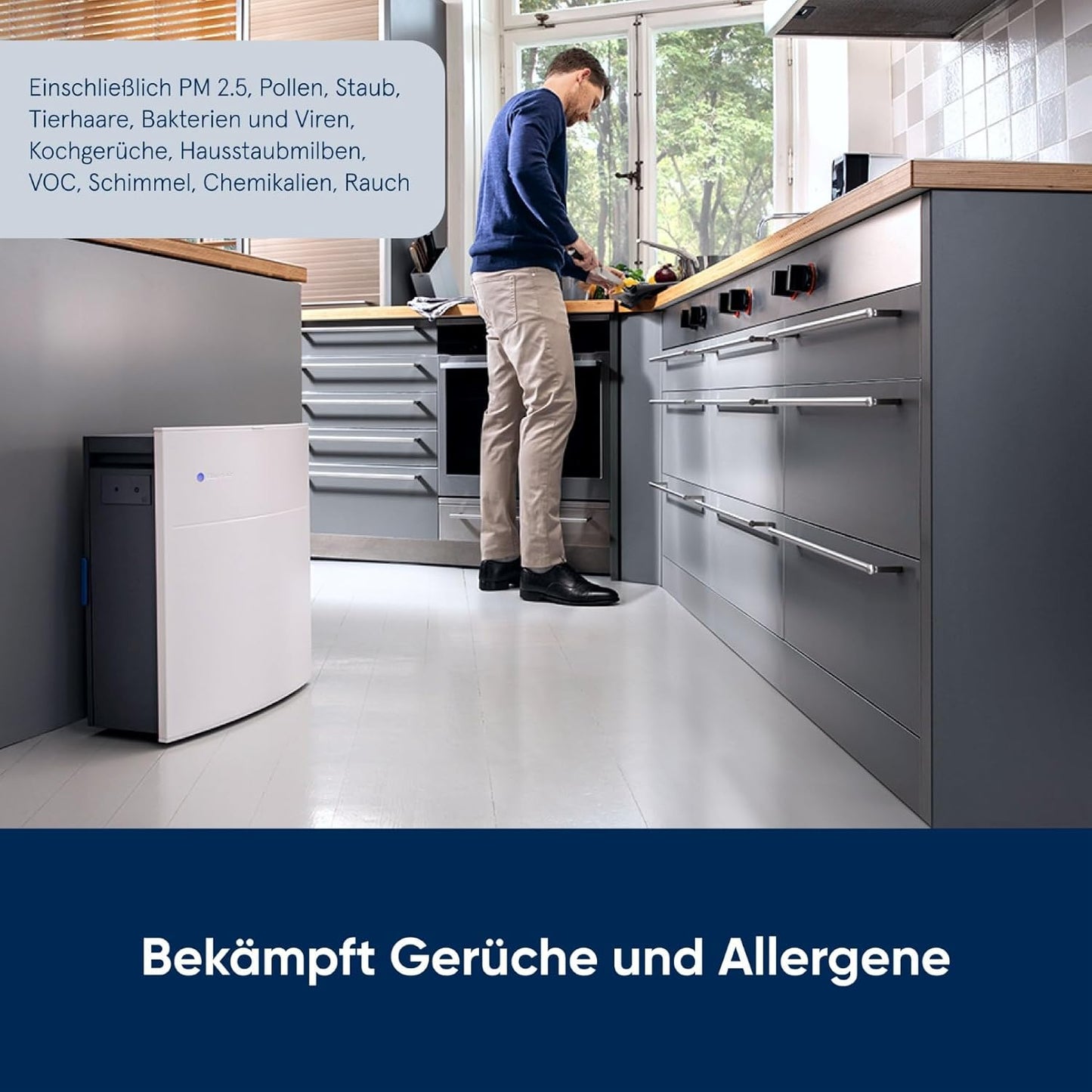HEPA Luftreiniger Classic 205 für Allergiker, Classic 205PA - WLAN Anschluss - 26m2, Classic 205PA