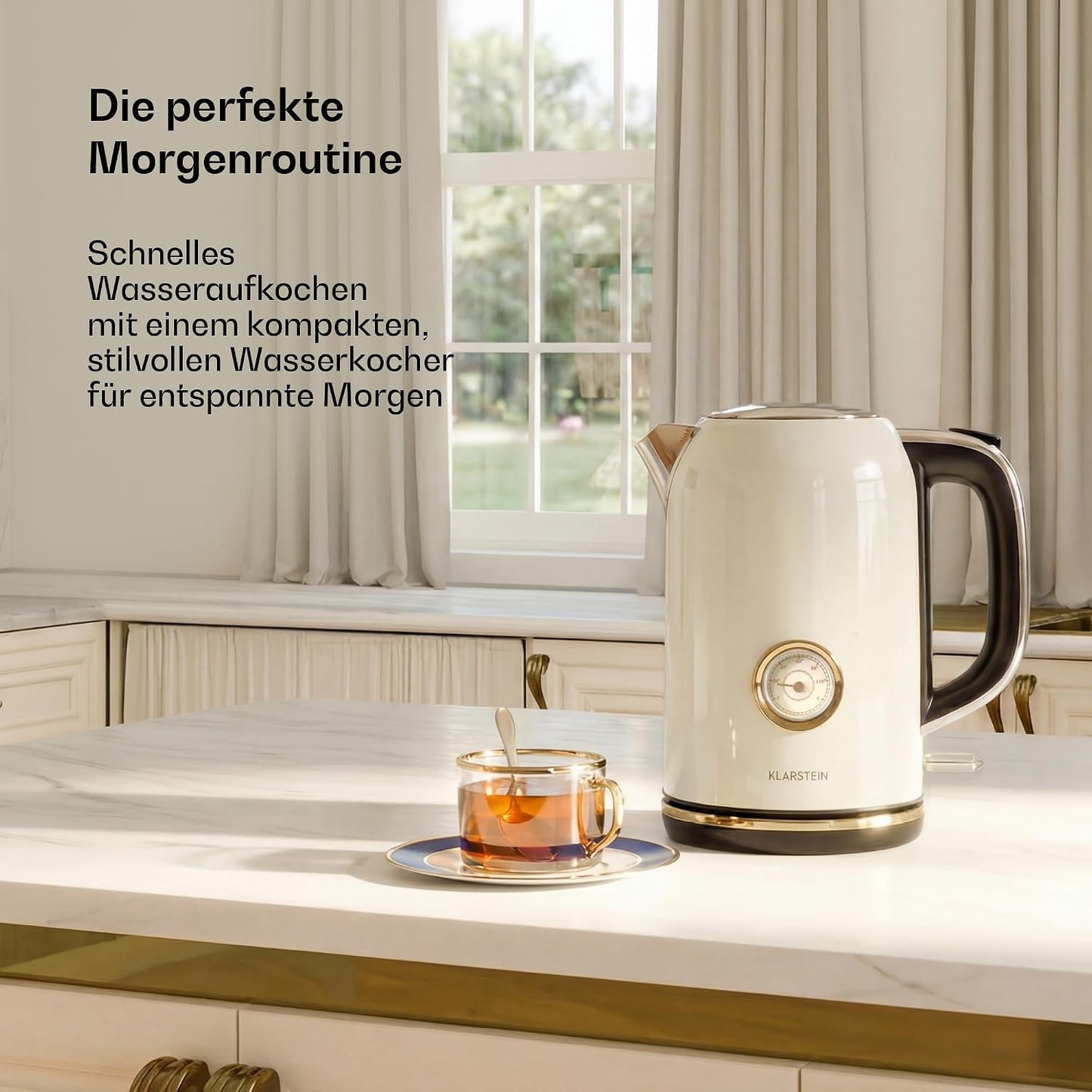 Wasserkocher Victoria, Creme Wasserkocher