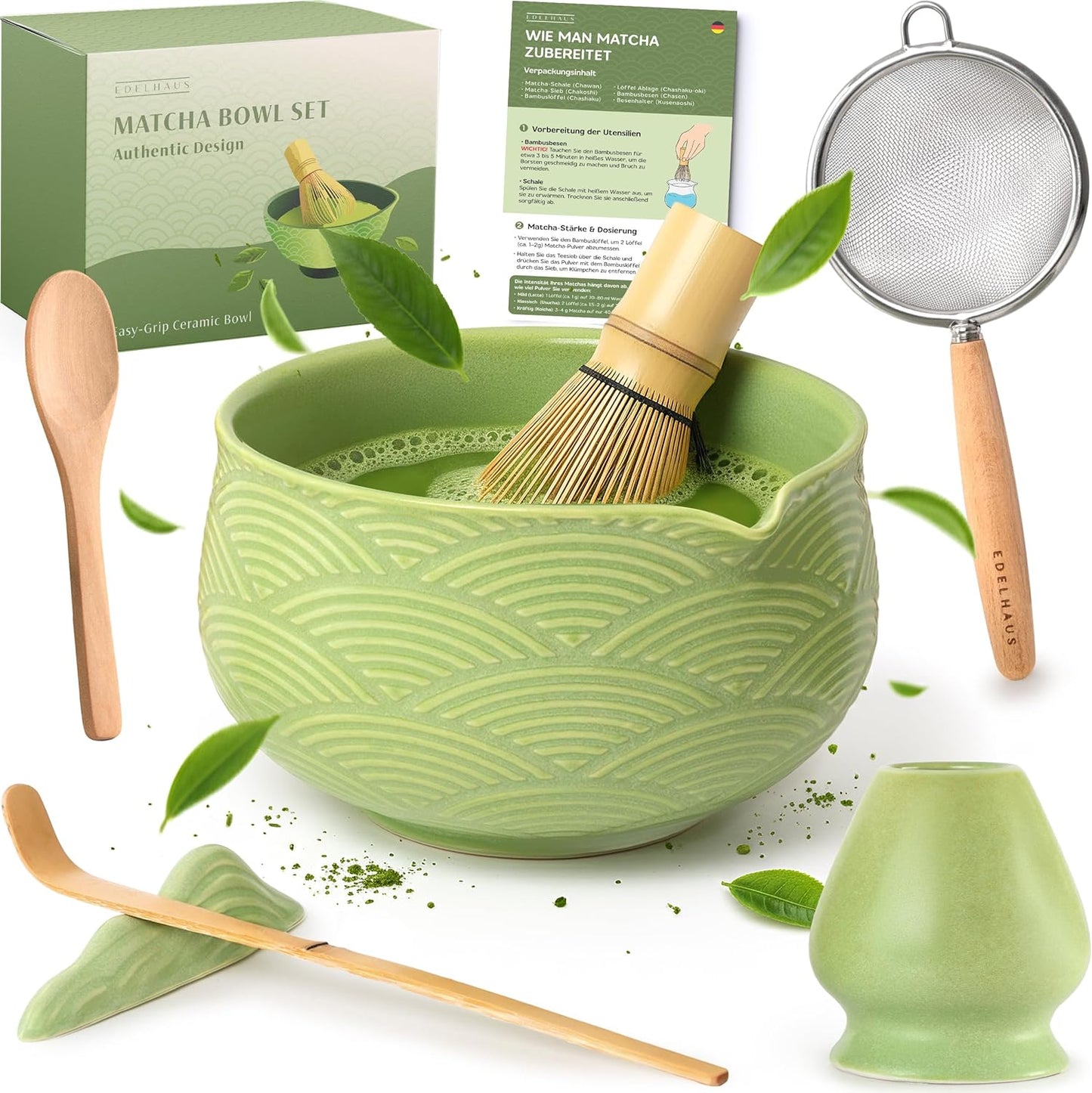 Matcha Set, Grün