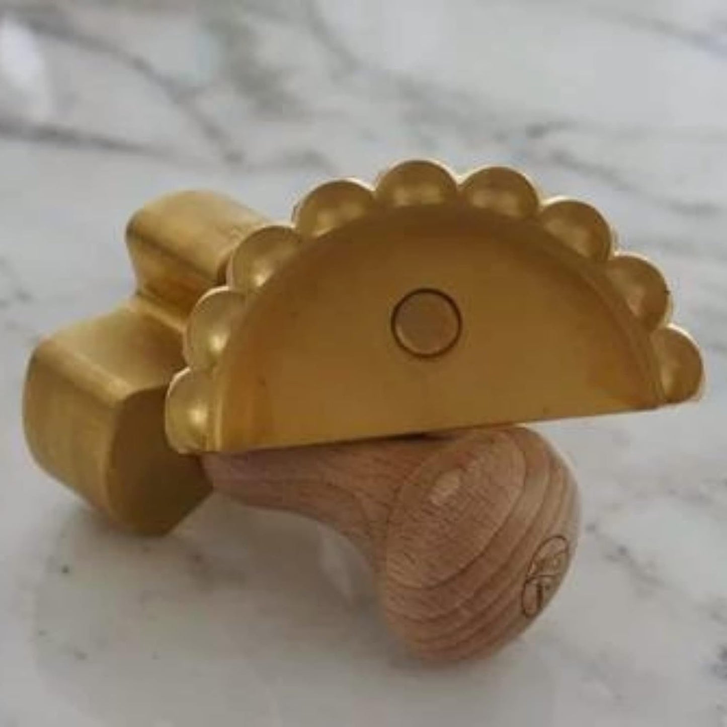 Ravioli-Stempel - Halbmond-Form