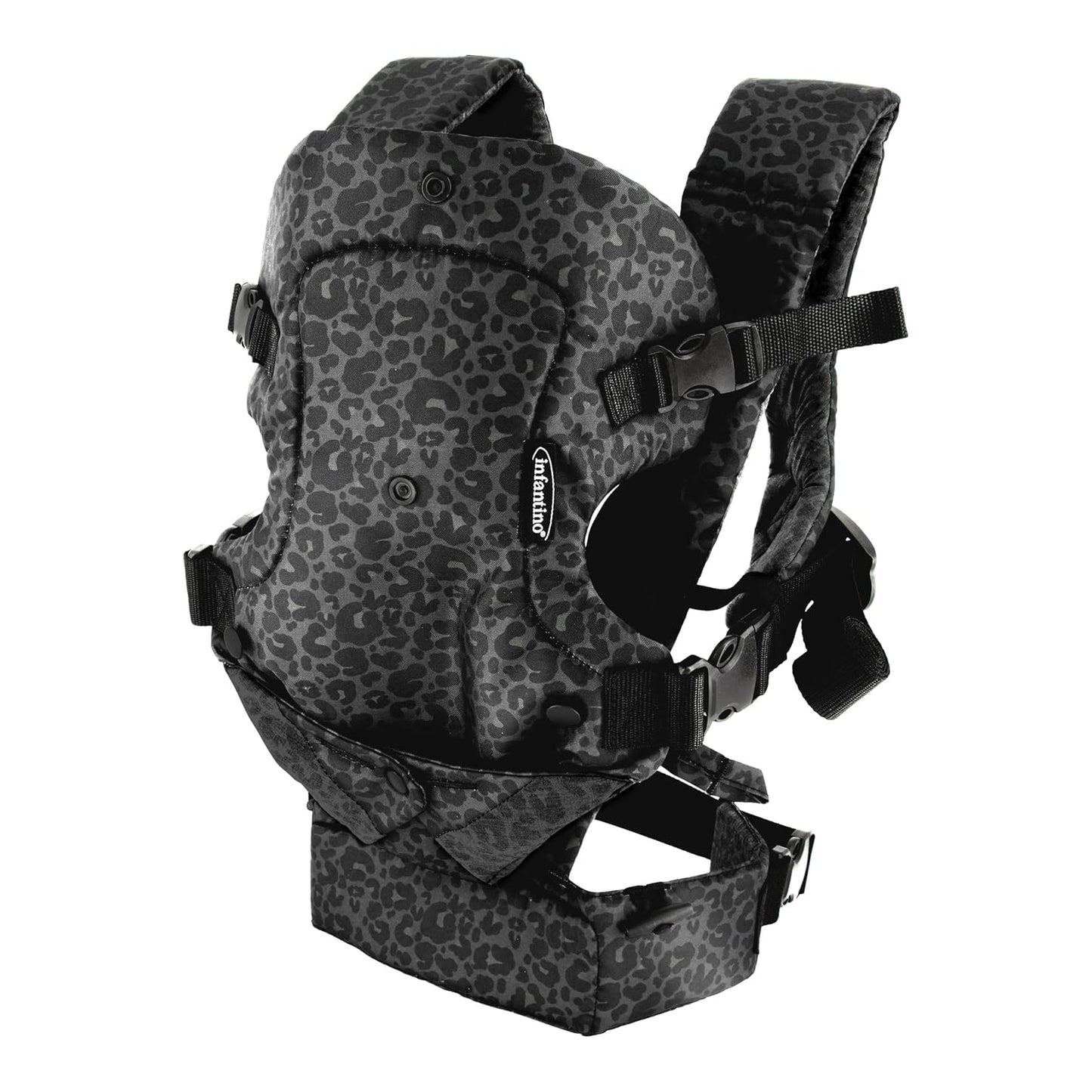Ergonomische 4-in-1 Babytrage, Grey Leopard