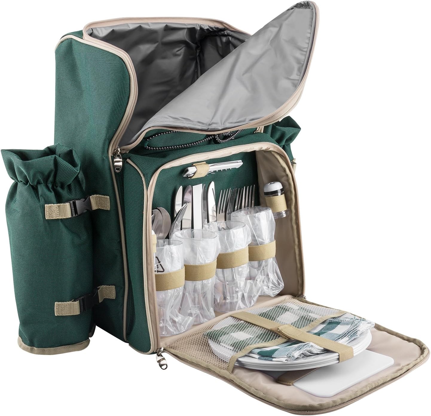 Picknickrucksack, Grün