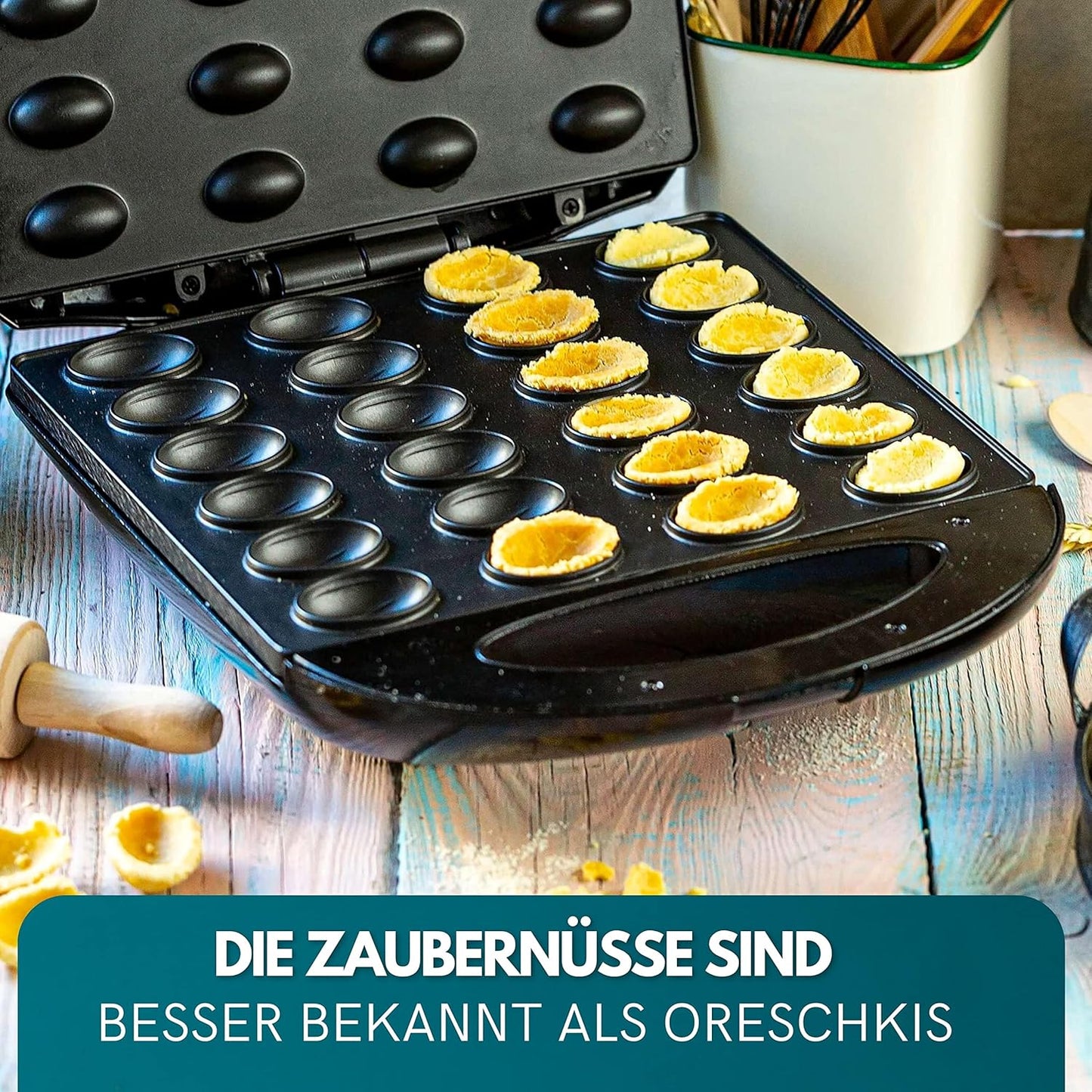 Nussbäcker mit Antihaftbeschichtung