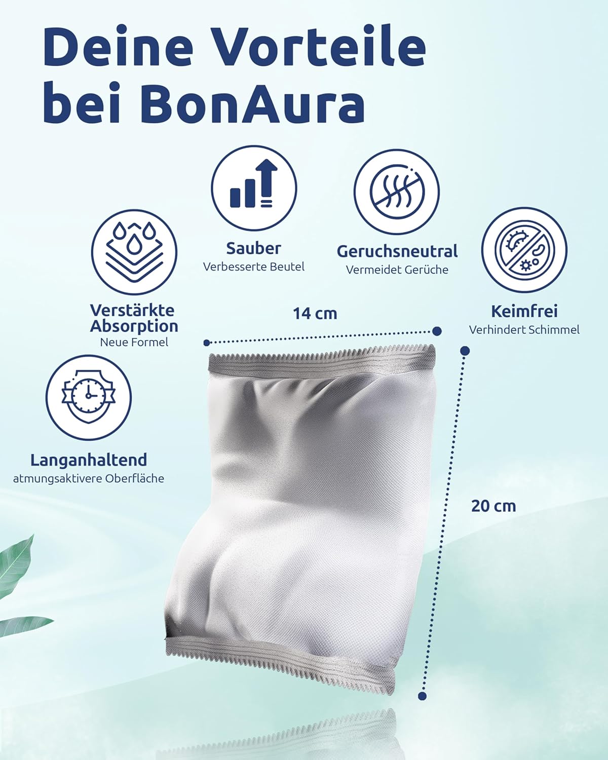 AirOne Max Luftentfeuchter Nachfüllpack-Set, 2 x 980g Granulat, 2 X Granulat Nachfüllpack