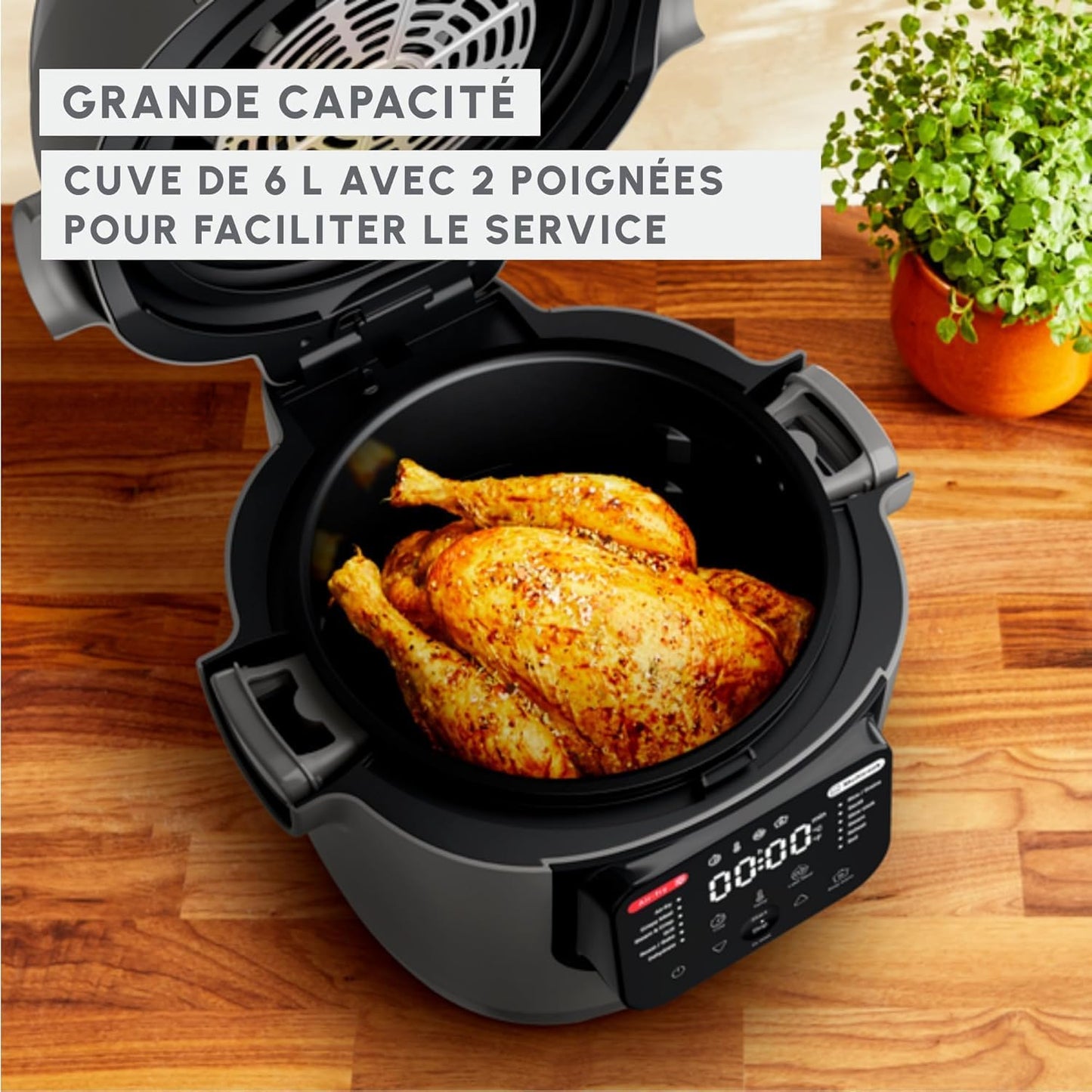 Multicook & Fry MZ730BF0, 12 Kochprogramme + Air Fryer 6L = 6 personnes