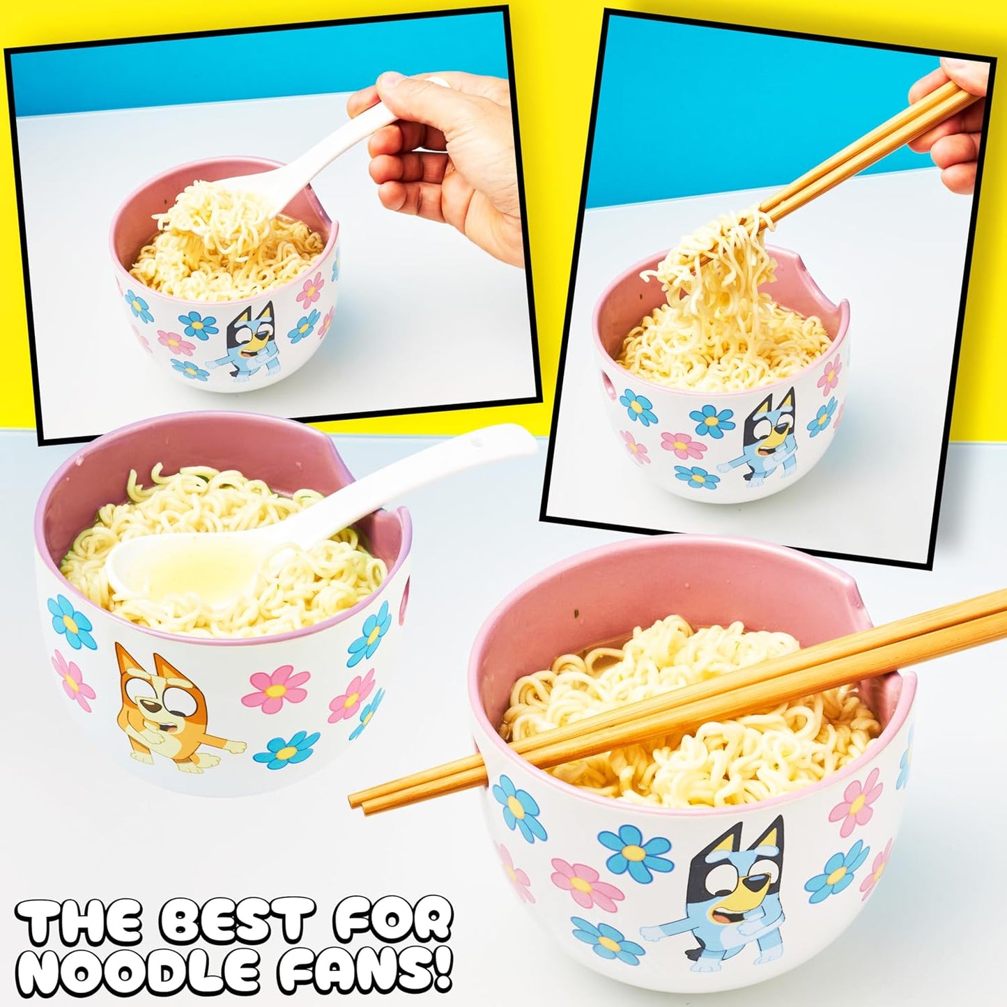 Ramen-Schüssel-Set, Multi Bluey