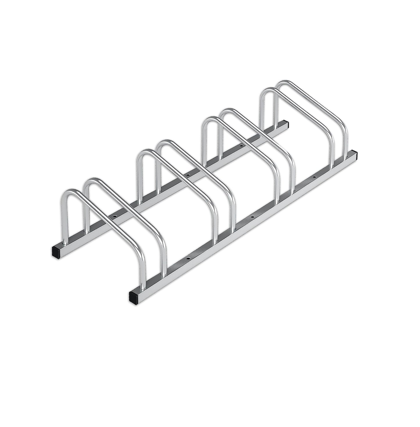 Ständer für 4 Räder, 4 Fahrräder Silber