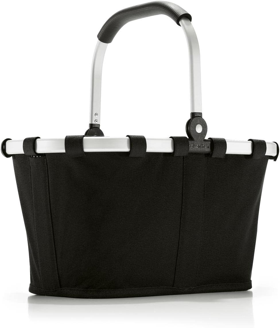Carrybag XS - Einkaufskorb mit Innentasche, Schwarz