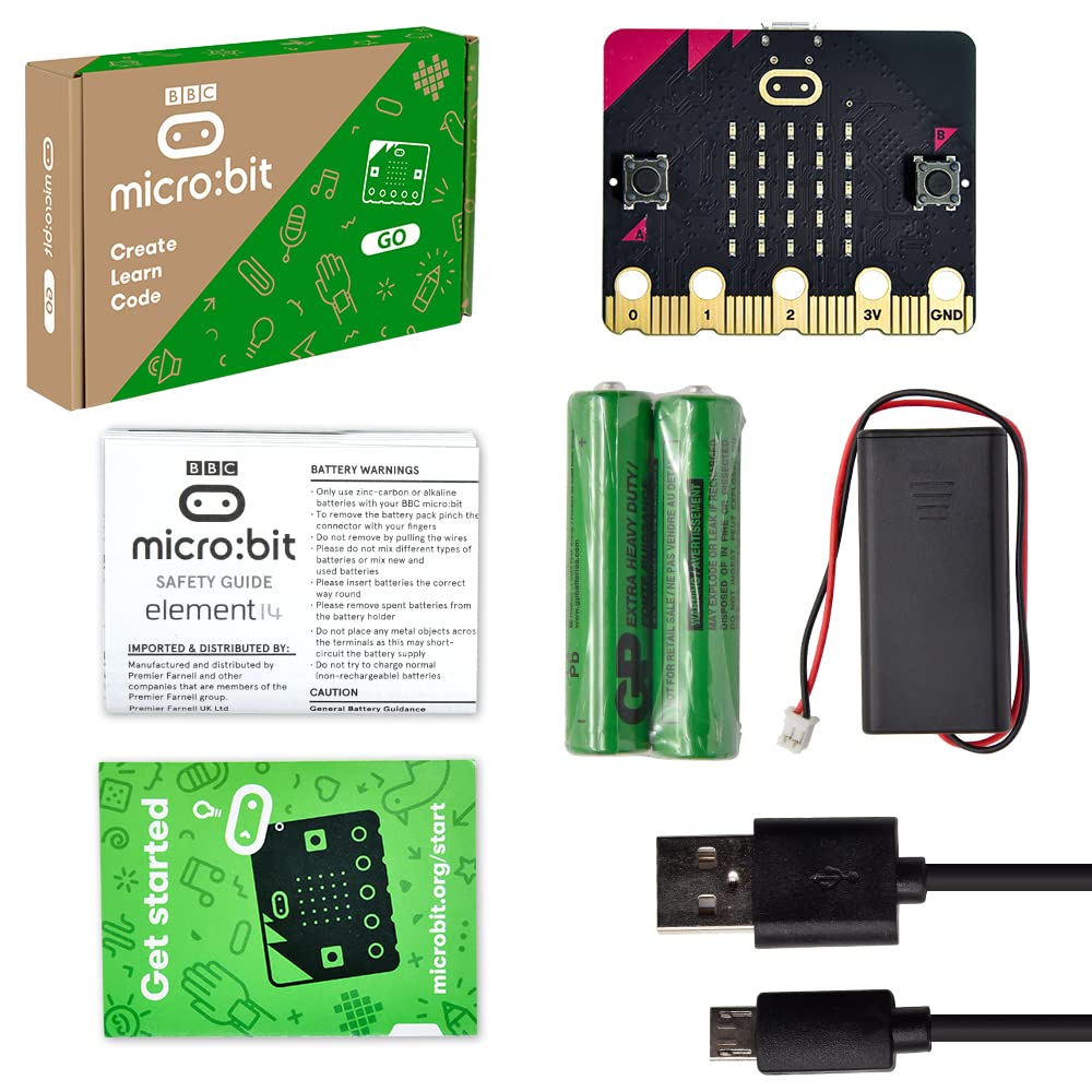 BBC Micro:Bit Go Starter Kit, BBC Microbit V2