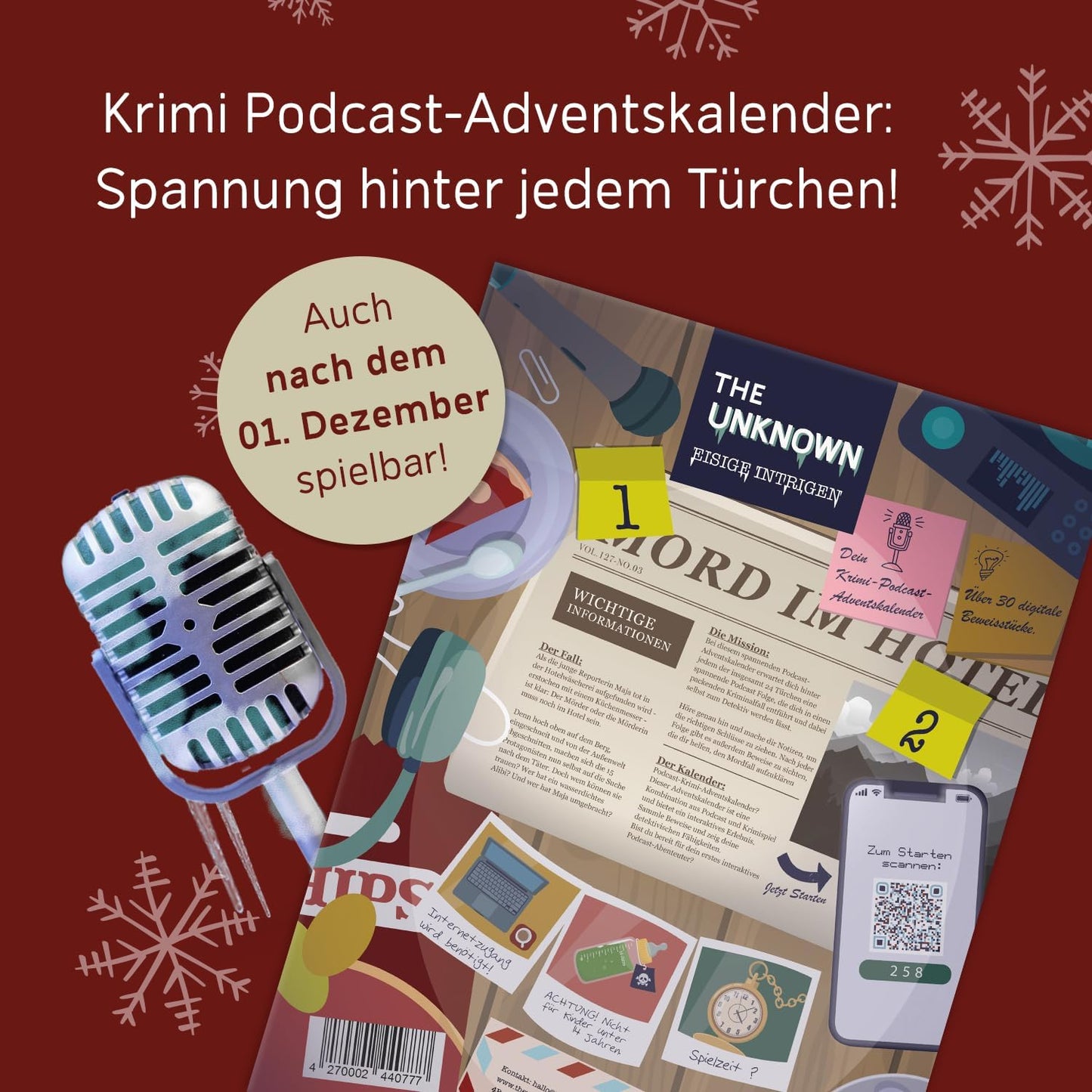 Weihnachtlicher Krimi 2023