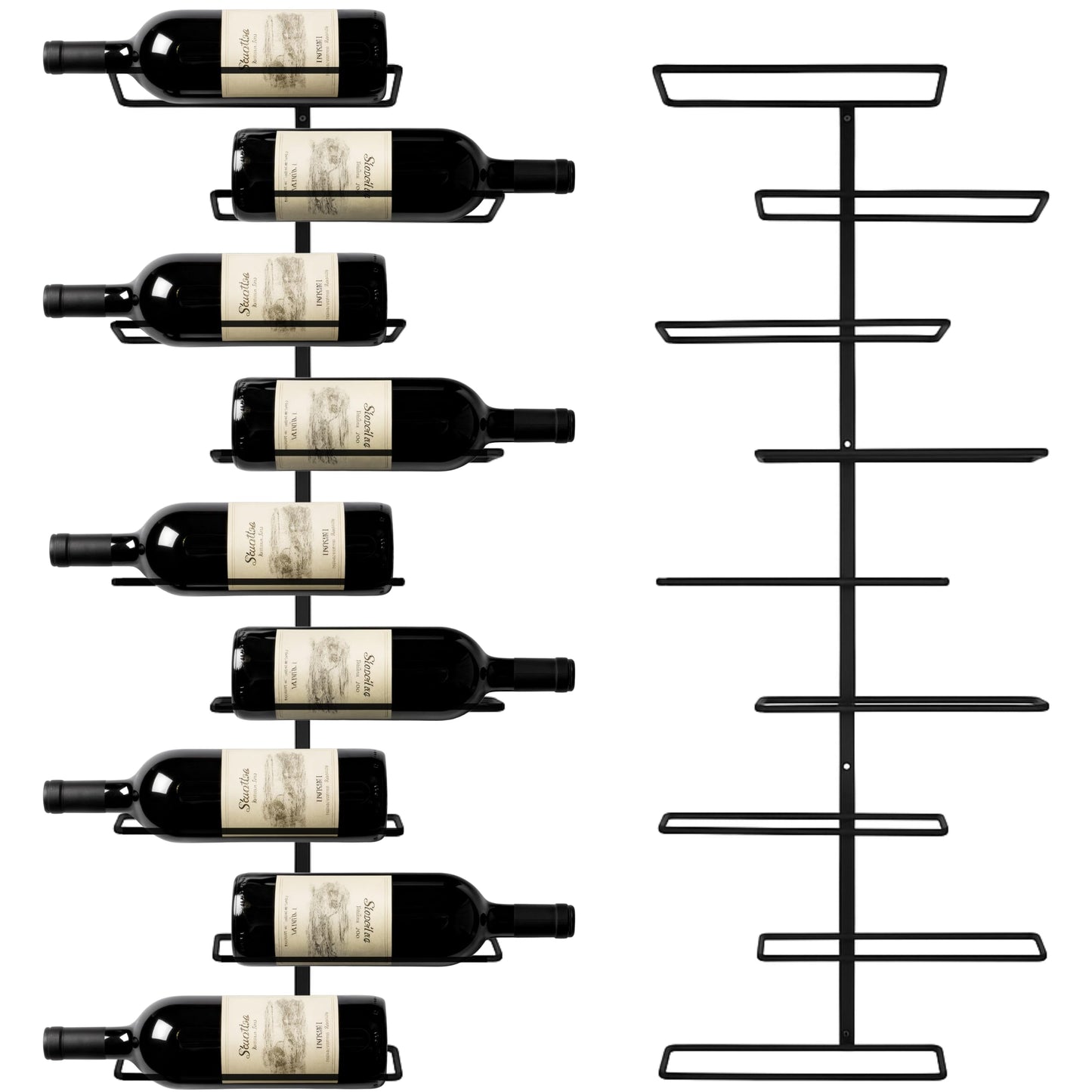 Weinregal für 9 Flaschen