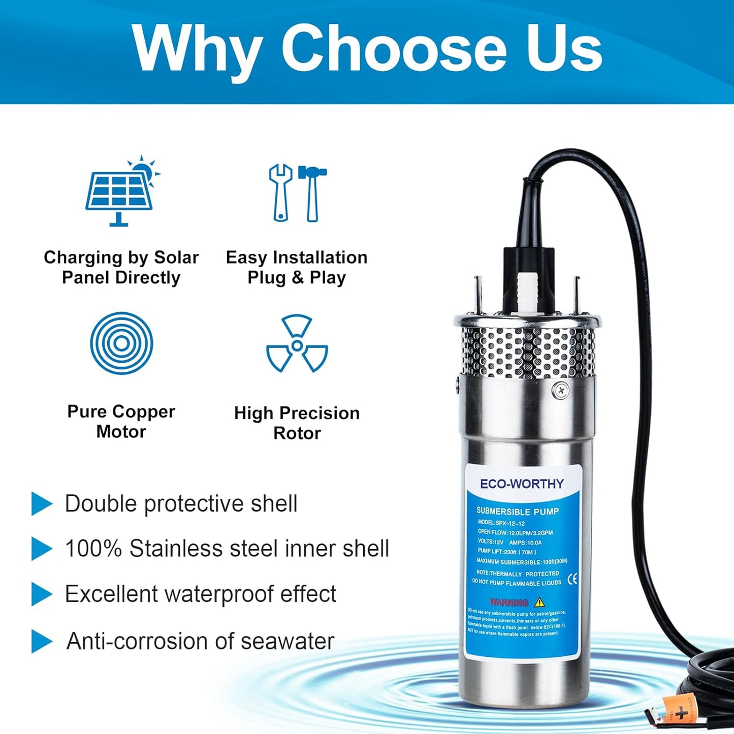 Tauchpumpe, 12v Pump(120w)